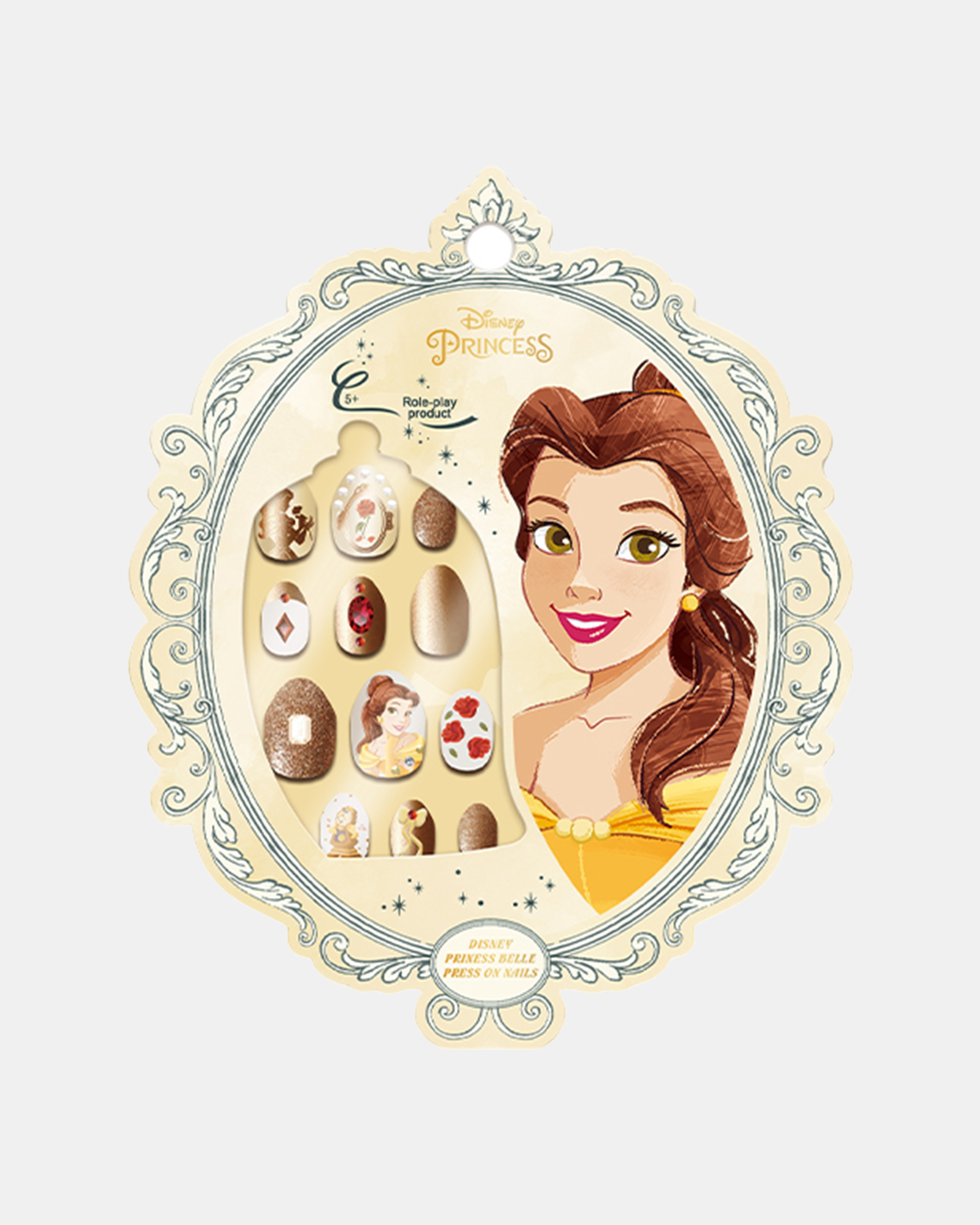 DUMMY - Disney Princess Series Self Adhesive Fake Nail Art - Kuku Palsu Disney dengan Lem view 3