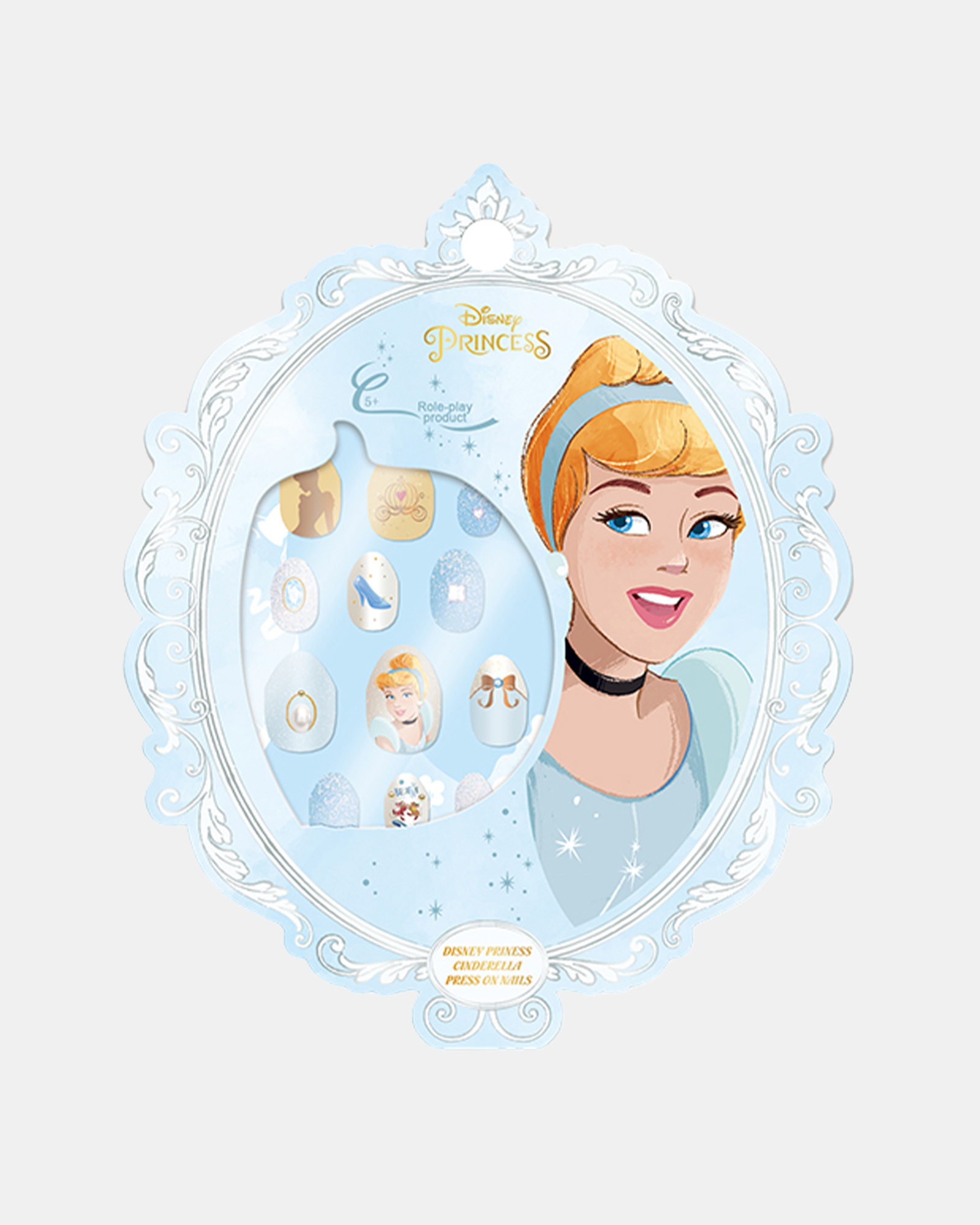 DUMMY - Disney Princess Series Self Adhesive Fake Nail Art - Kuku Palsu Disney dengan Lem view 9