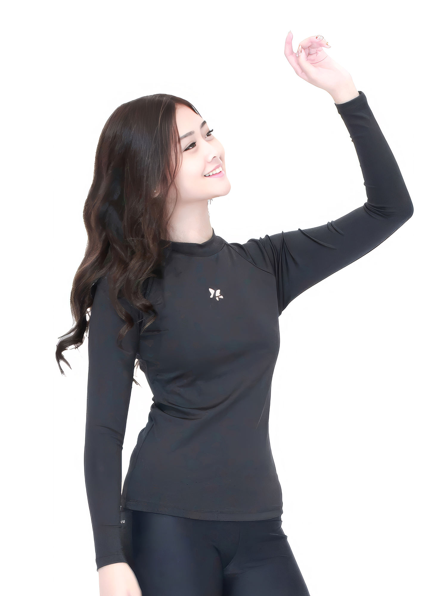 Lasona Rash Guard Women Swimwear Baju Atasan Renang Wanita Tangan Panjang  BRP-C3175-E3 view 3