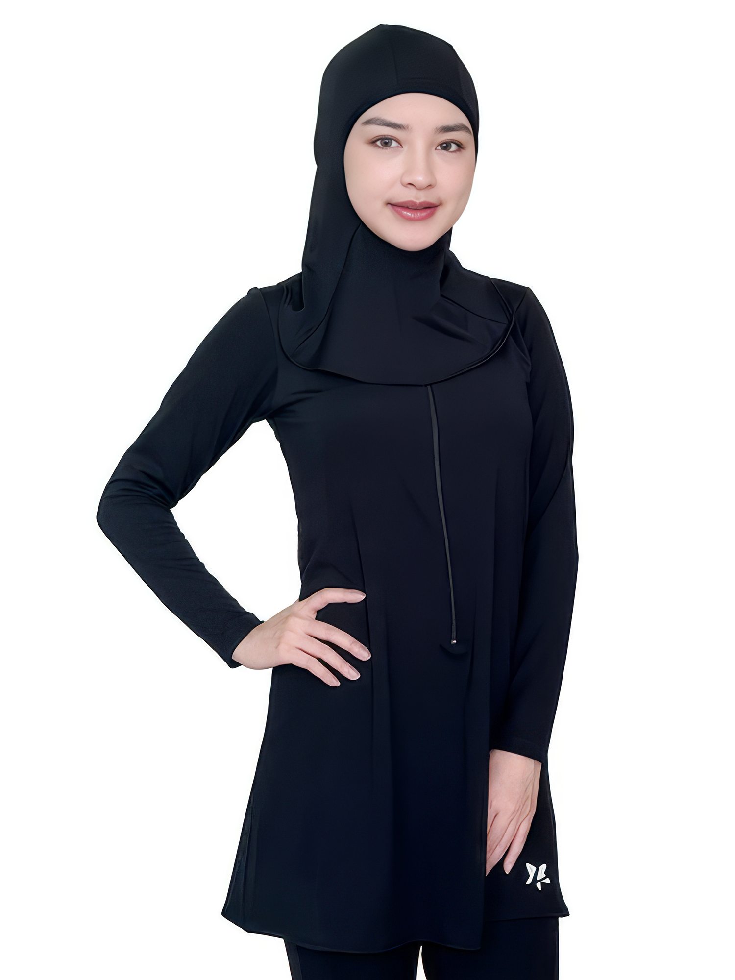 Lasona Women Burkini Hijab Swimwear Loose Style Baju Renang Muslim Wanita TRPM-C1209-E3 view 3
