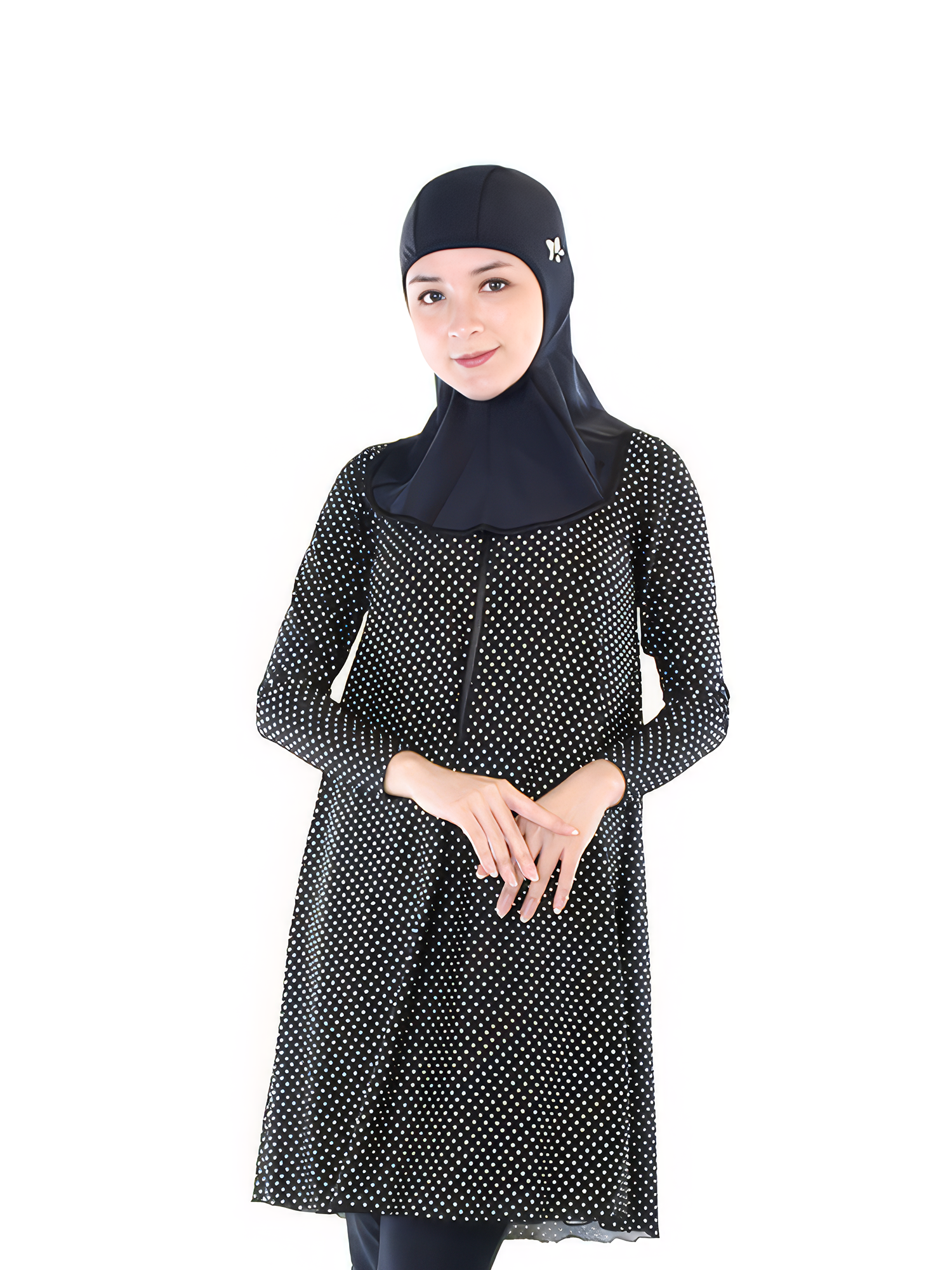 Lasona Women Burkini Hijab Swimwear Loose Style Baju Renang Muslim Wanita Size Besar TRPM-C3332-L0756Y view 5