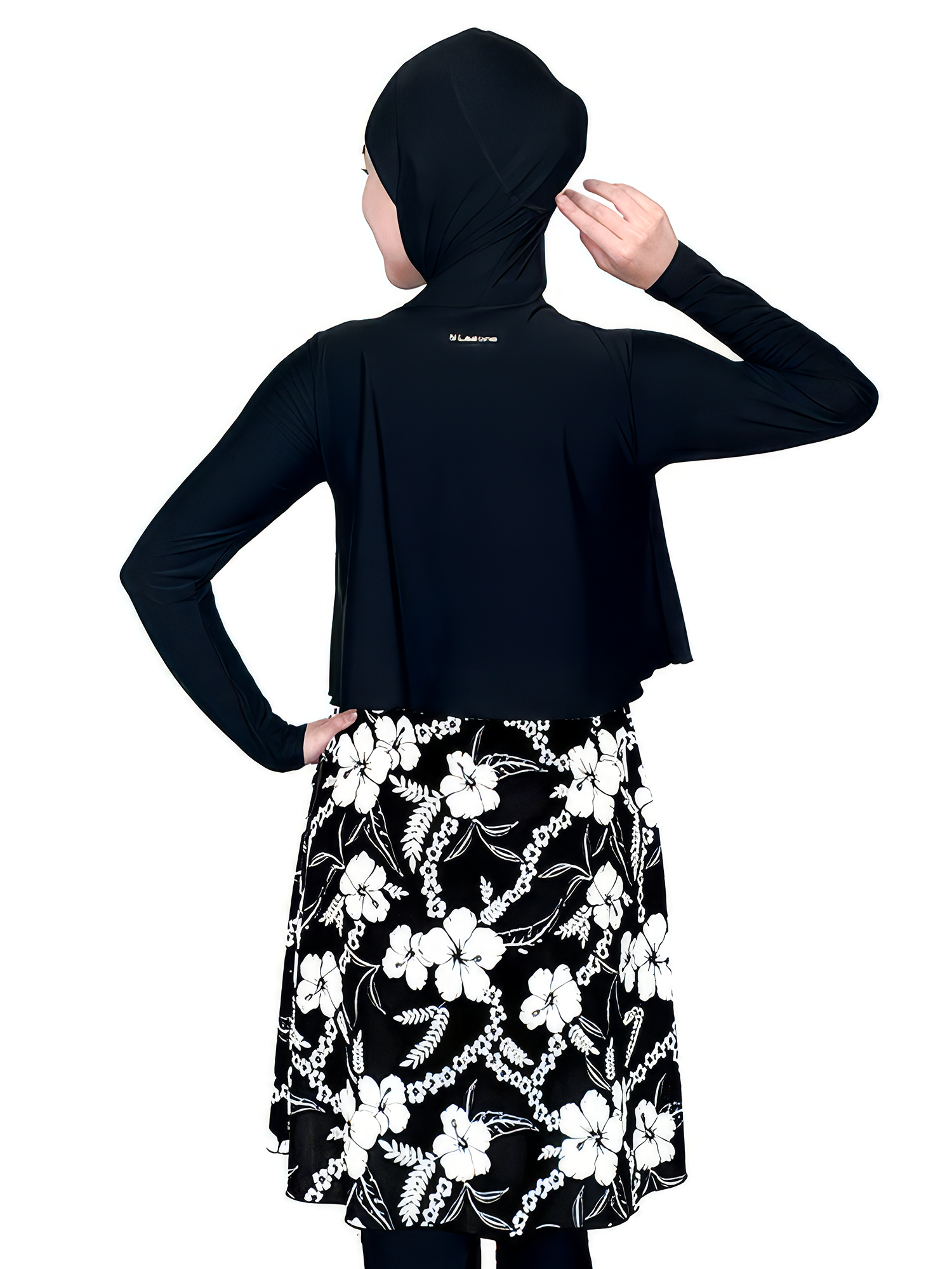 Lasona Women Burkini Hijab Swimwear Loose Style Baju Renang Muslim Wanita TRPM-C3366-L01631 view 3