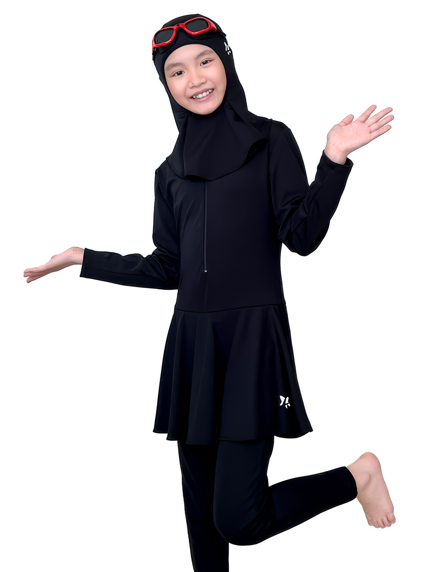 Lasona Kids Burkini Hijab Swimwear Baju Renang Muslim Anak Perempuan TRPM-G3344-E3 view 3