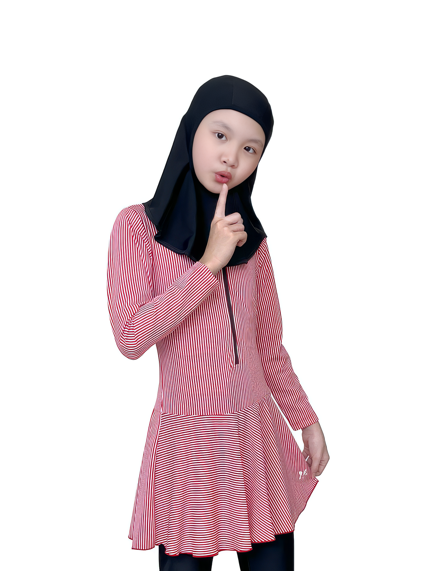 Lasona Kids Burkini Hijab Swimwear Baju Renang Muslim Anak Perempuan TRPM-S3344-L0587 view 6