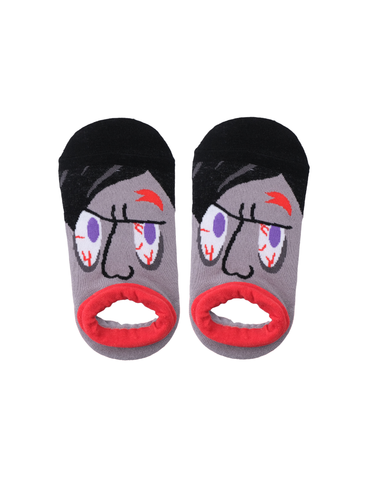 3D Red Lips view 3