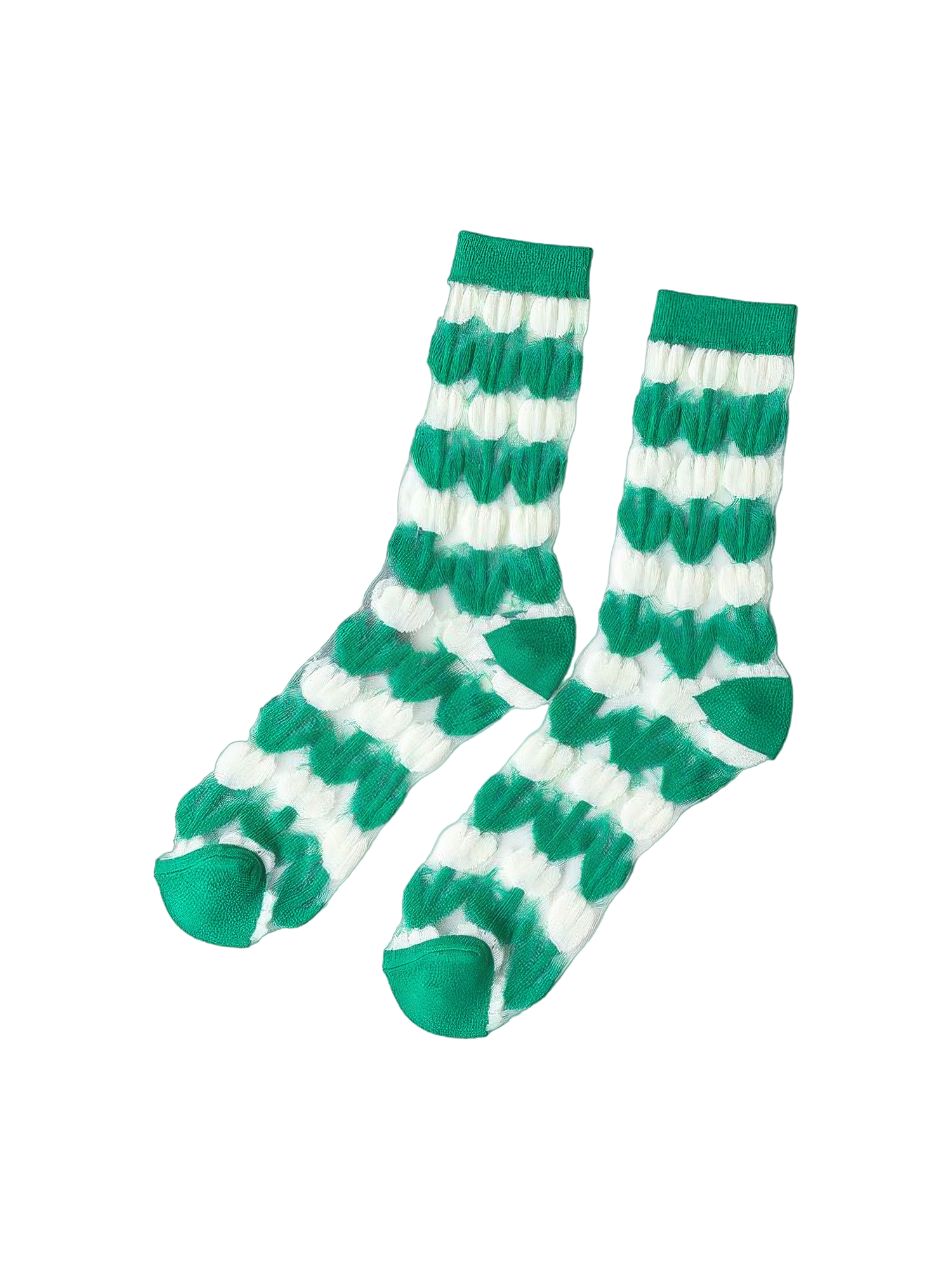 DUMMY - Green Net Socks view 5