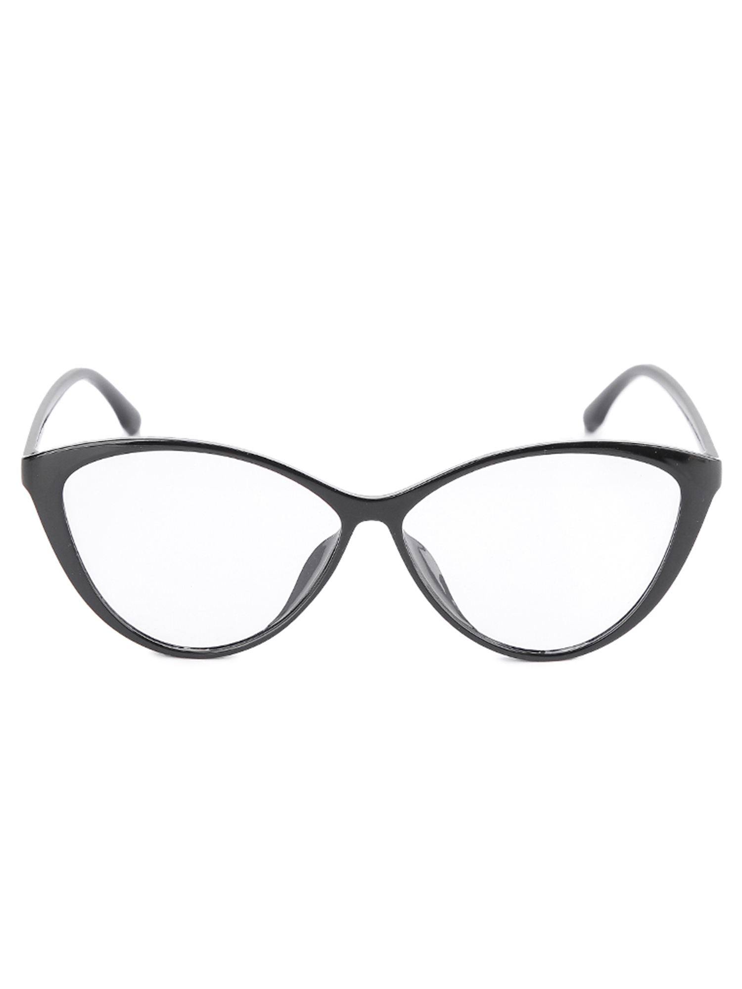 Kacamata TR Lentur Pria Wanita Antiradiasi Cat Eye Regata-Black view 4