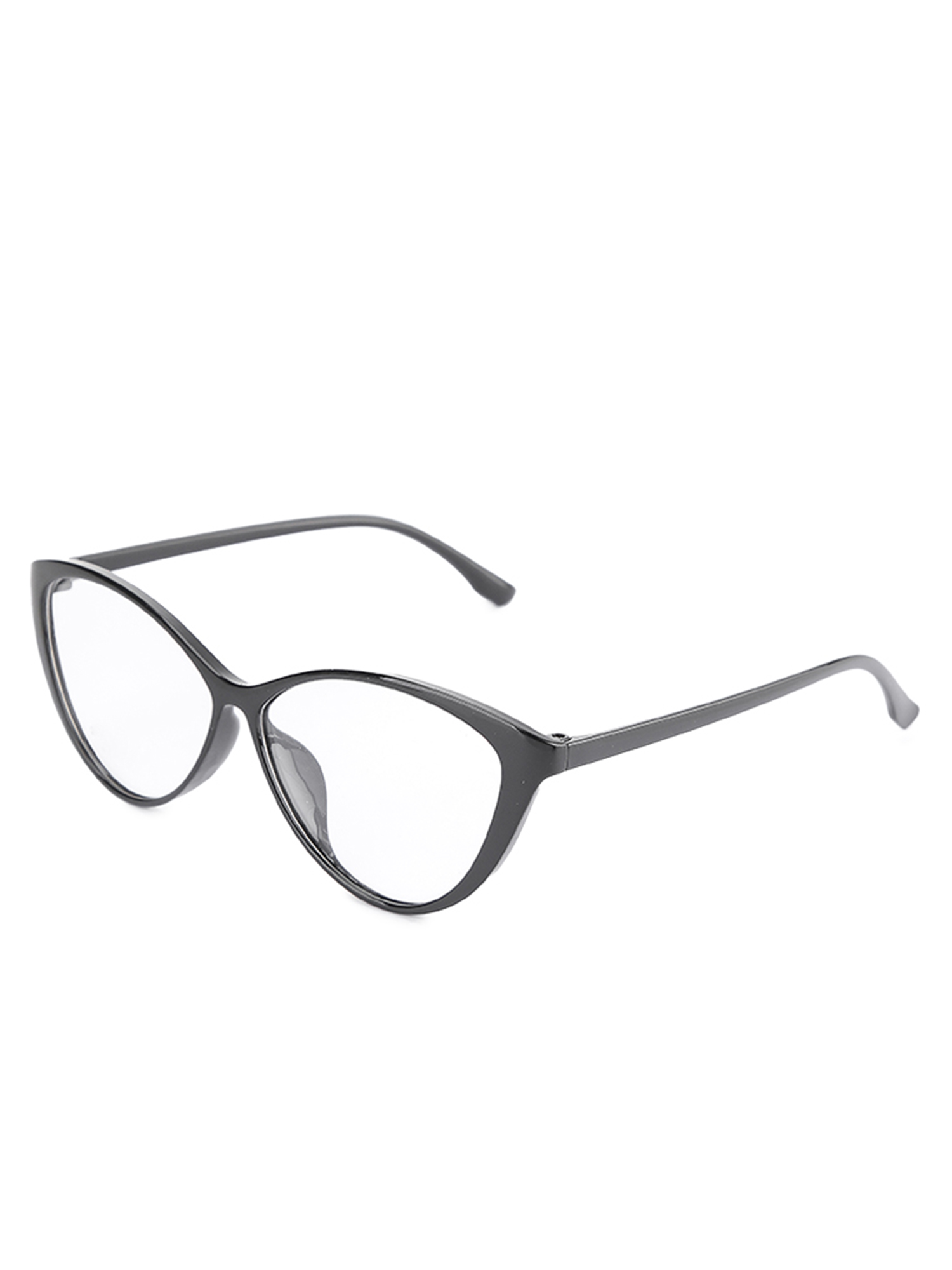 Kacamata TR Lentur Pria Wanita Antiradiasi Cat Eye Regata-Black view 2