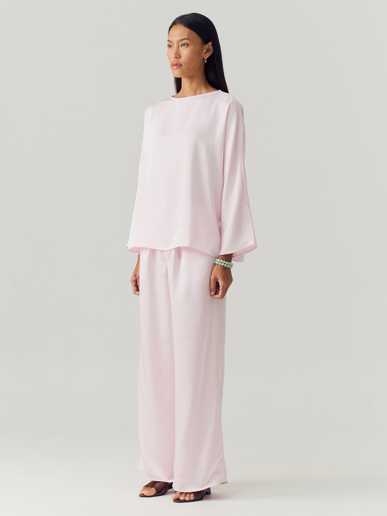 Blossom Silk Longsleeve Set view 4