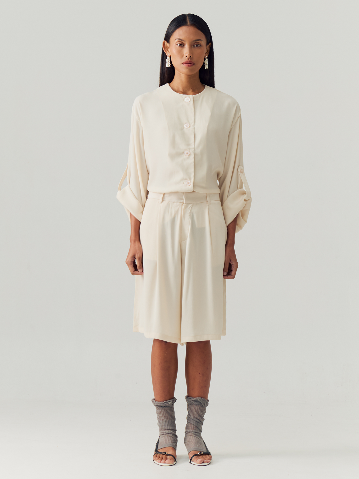Ivory Set Short Pants view 2