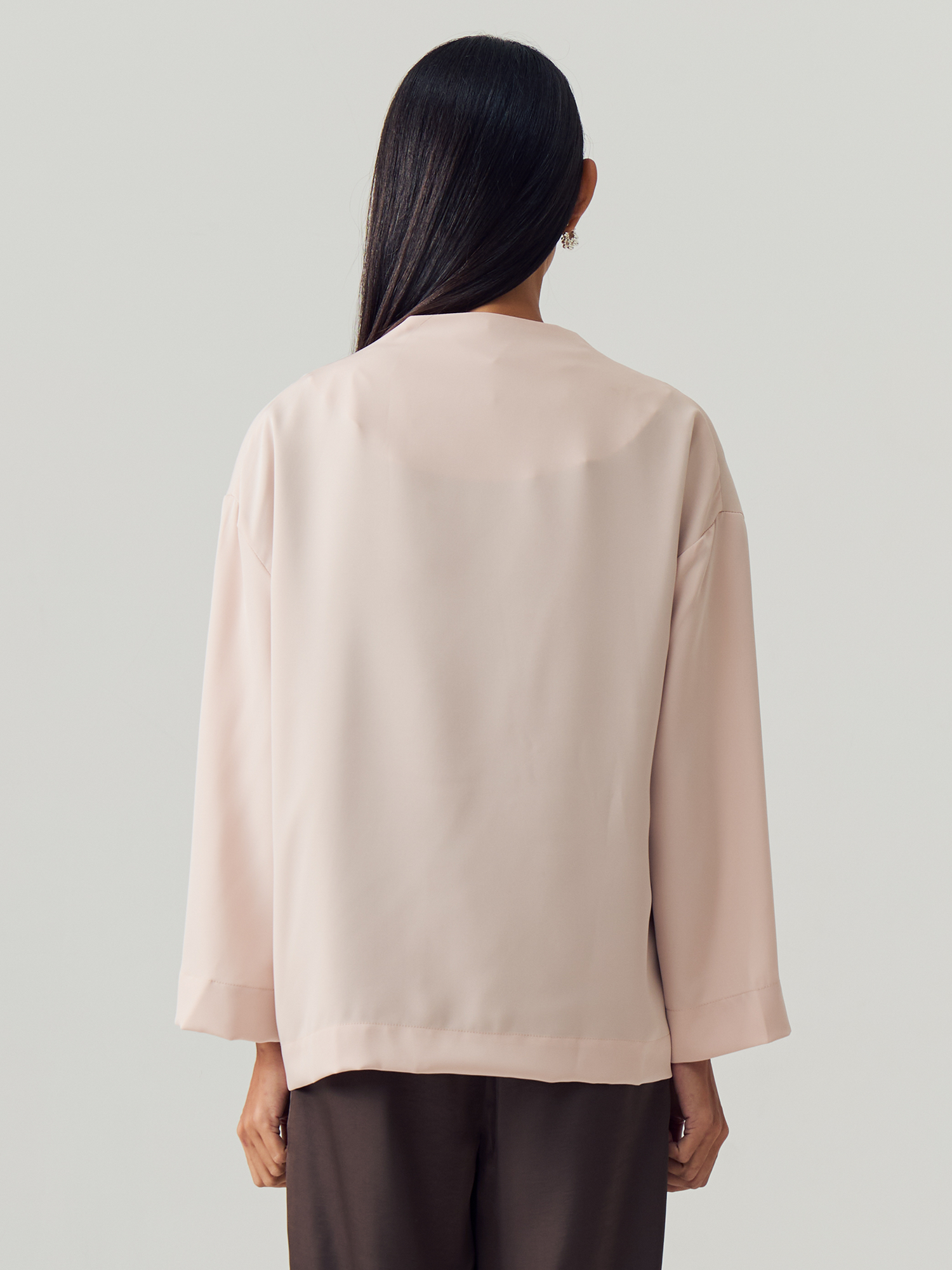 Nude Wrap Top view 2
