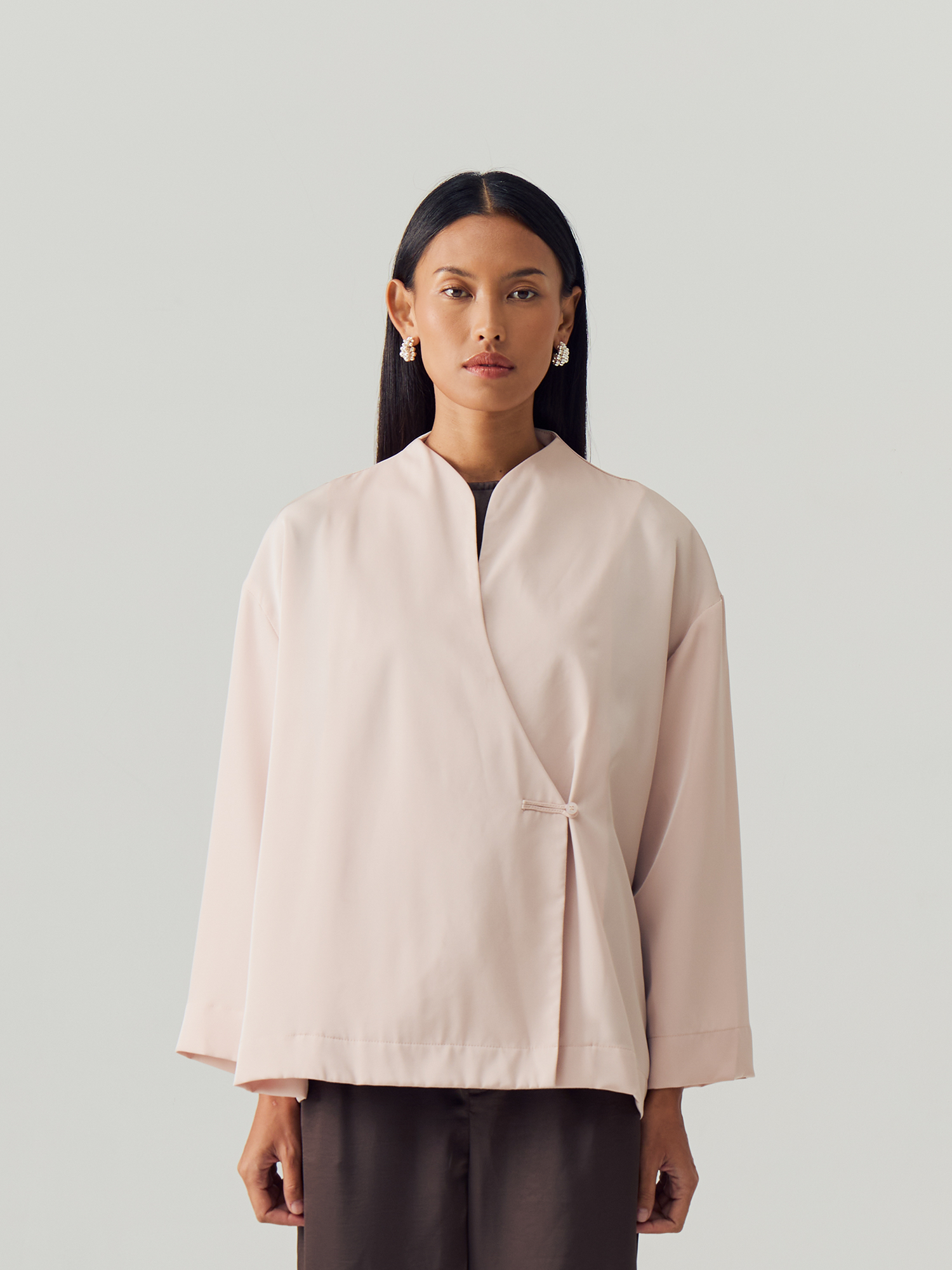 Nude Wrap Top view 5