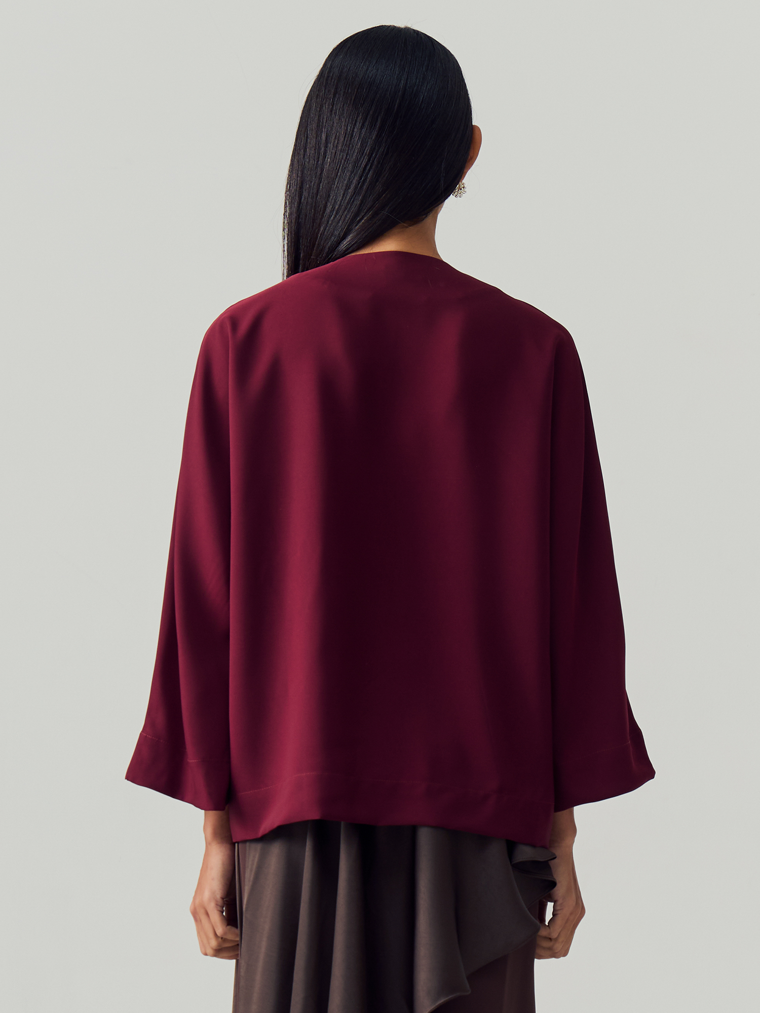 Maroon Maverick Top view 2