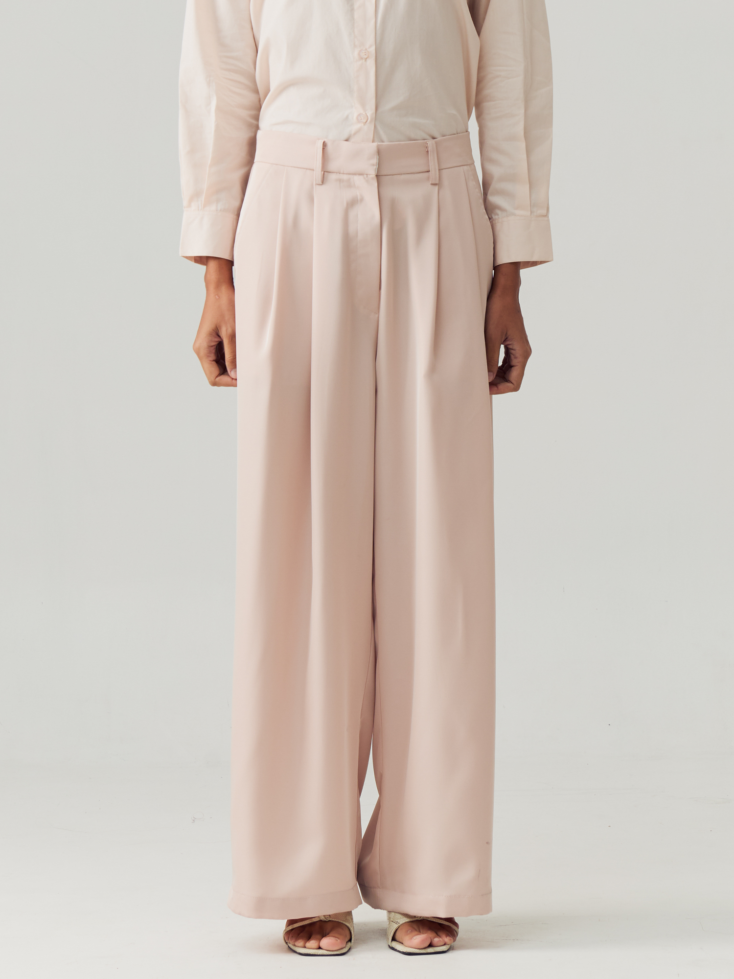 Nude Loose Trousers