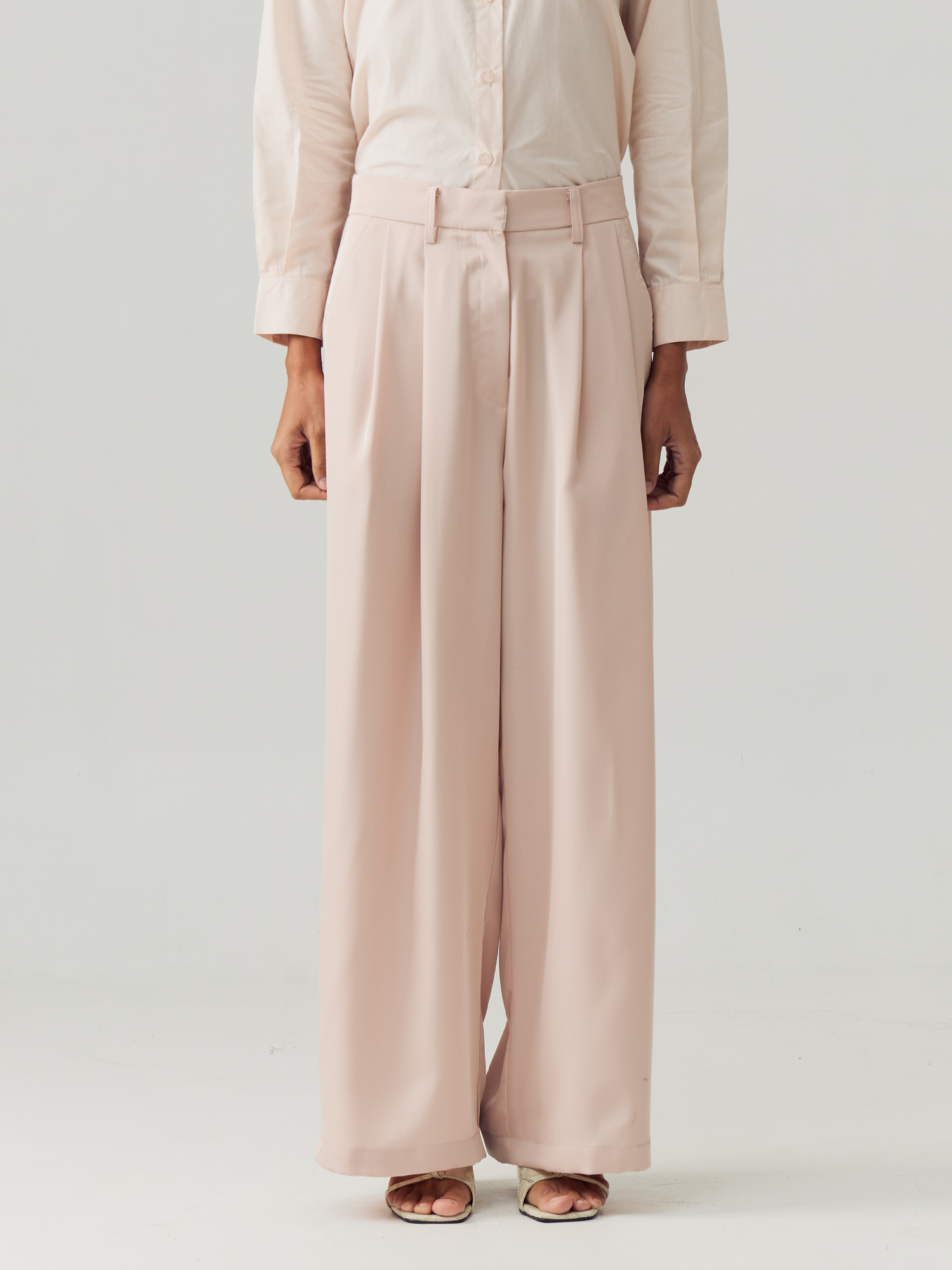 Nude Loose Trousers view 4