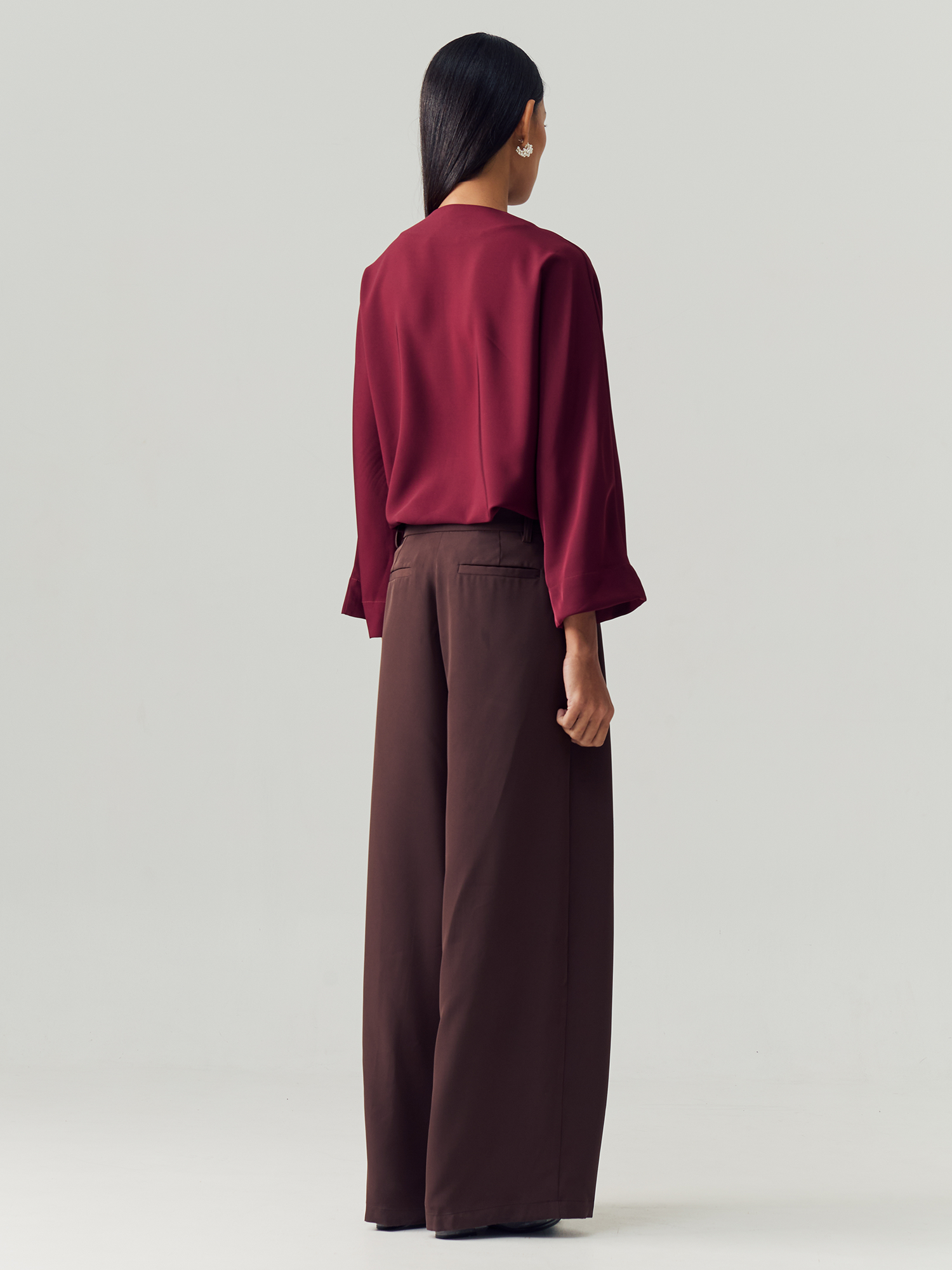 Espresso Loose Trousers view 3