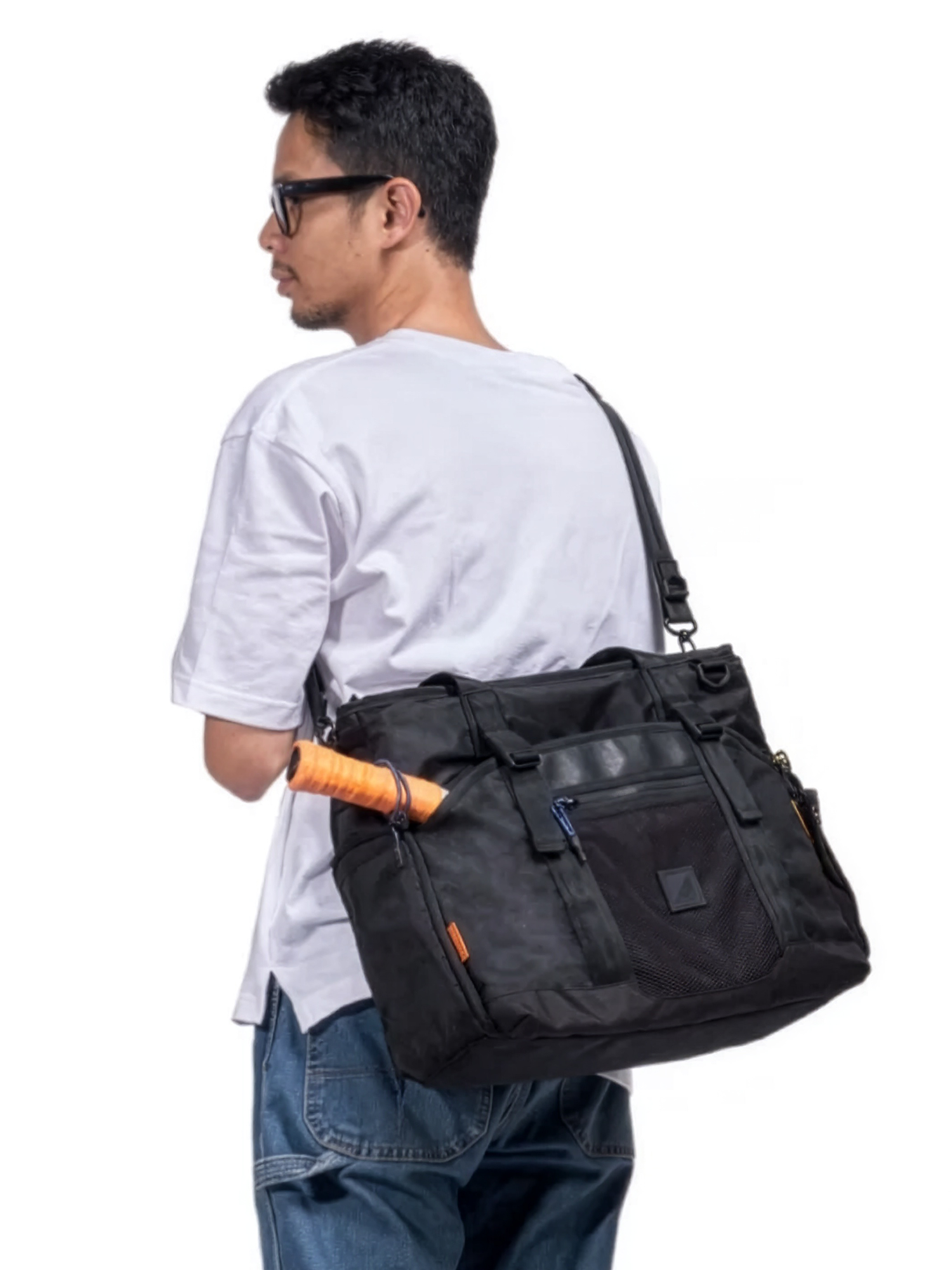 Miles Racket-Tote Bag view 2