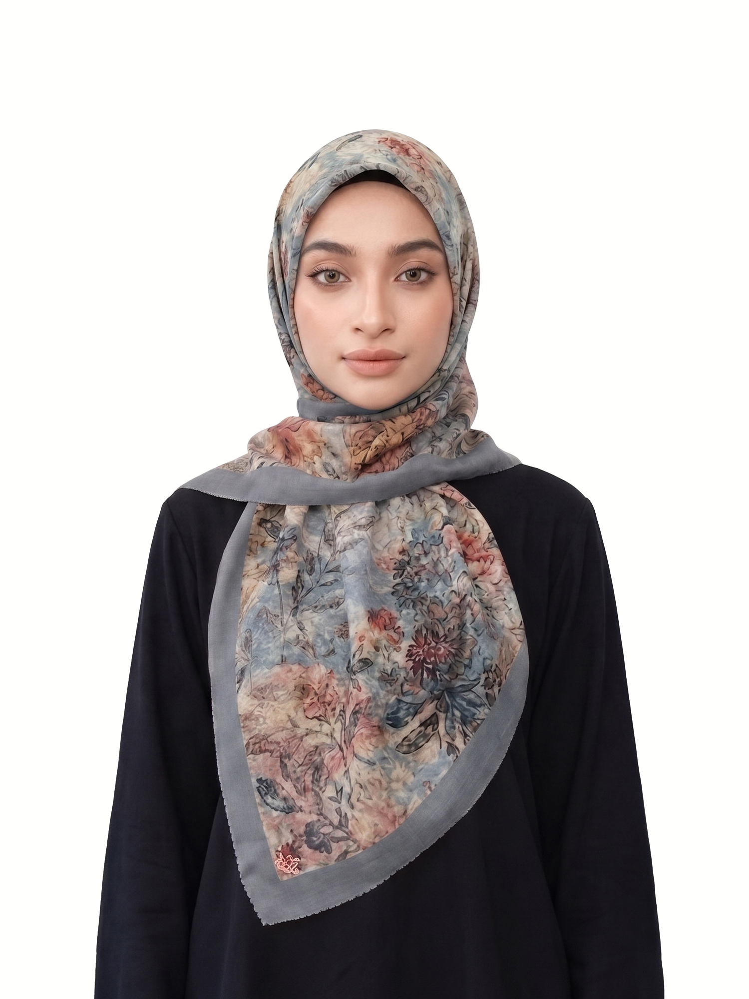 Serenade Flora Scarves Hijab view 5