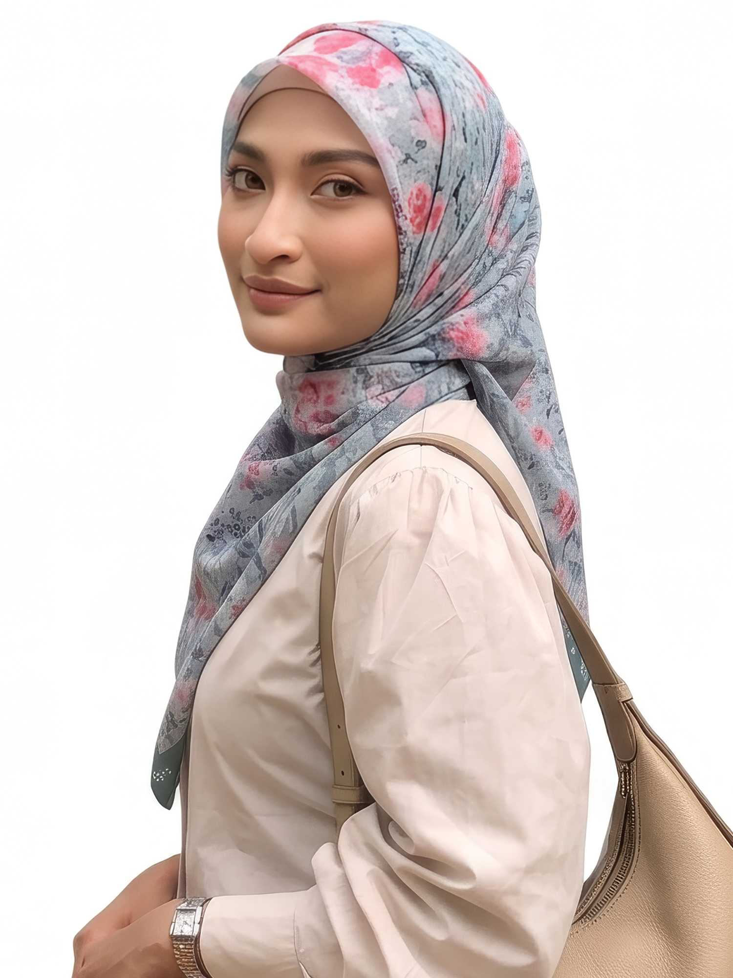 Blooming Heritage Scarves Hijab view 11