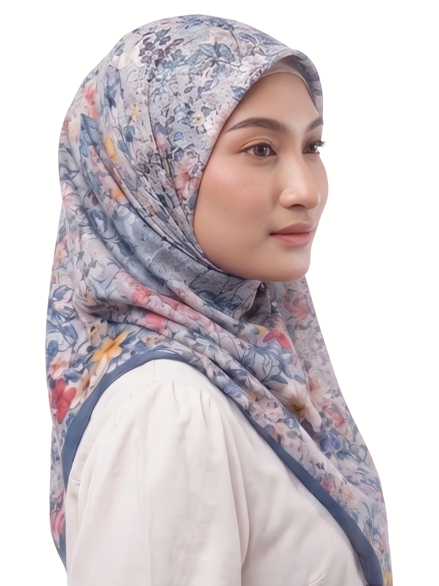 Blooming Heritage Scarves Hijab view 5