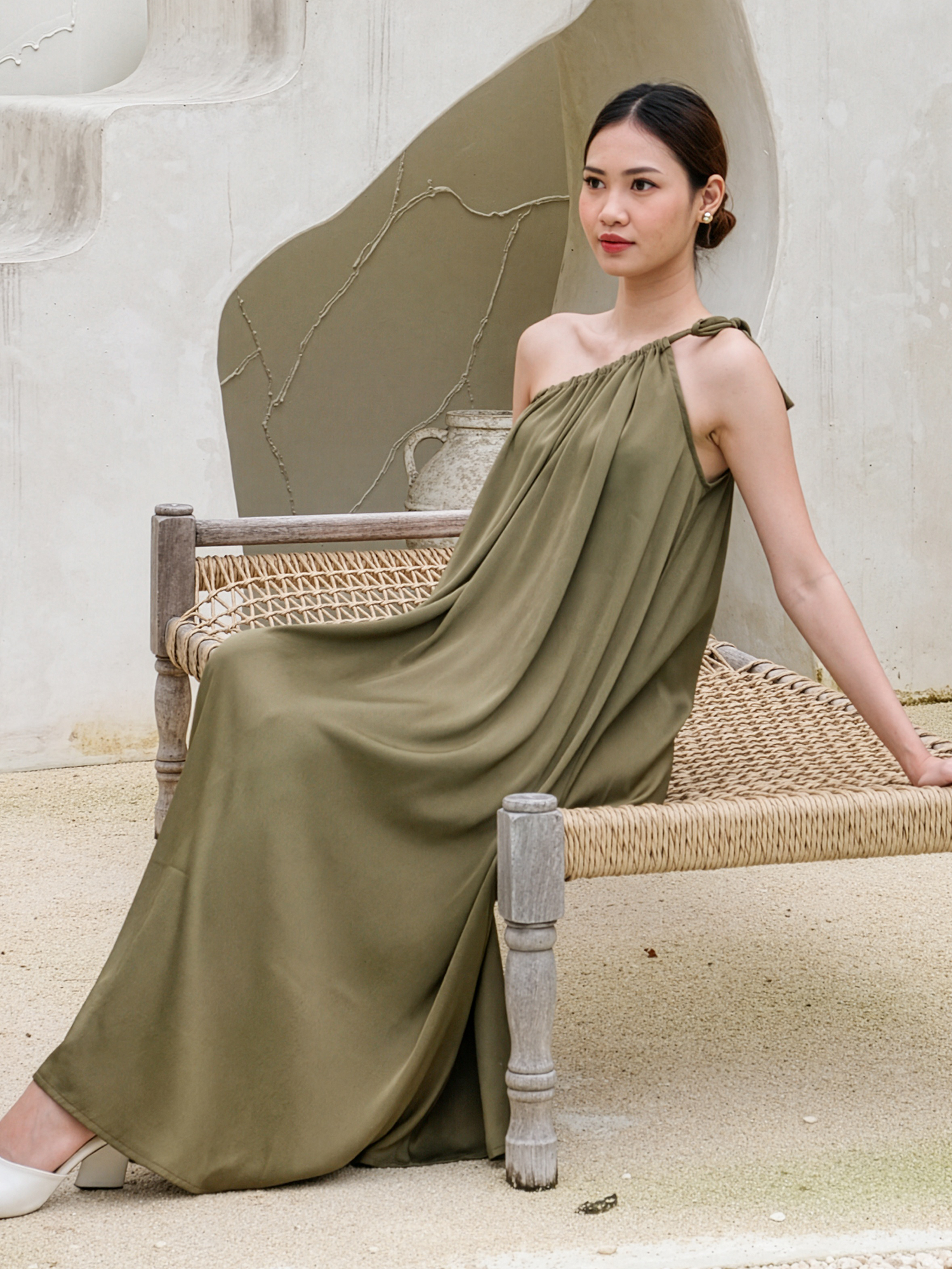 Fond of one shoulder dress view 9