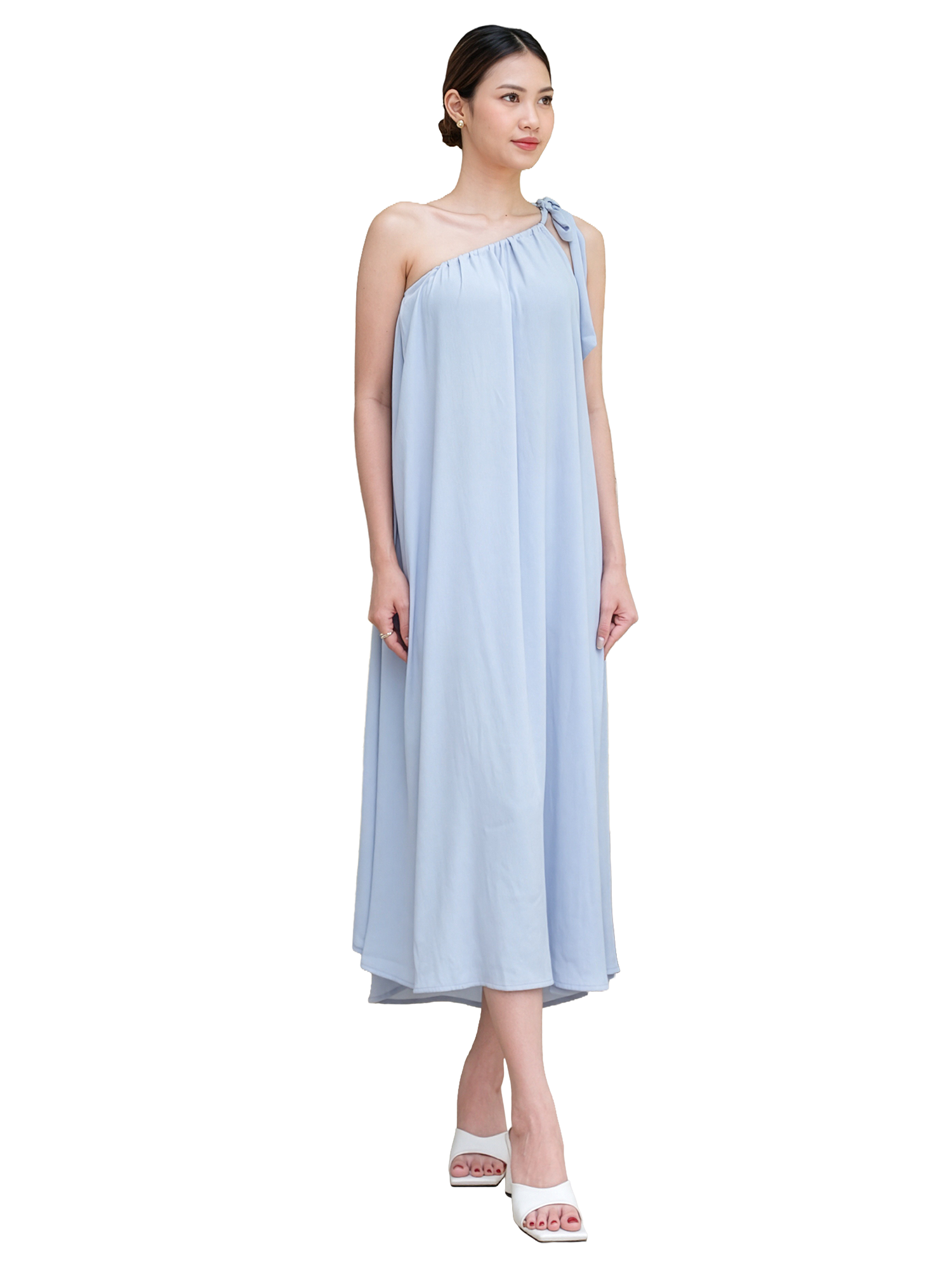 Fond of one shoulder dress view 3