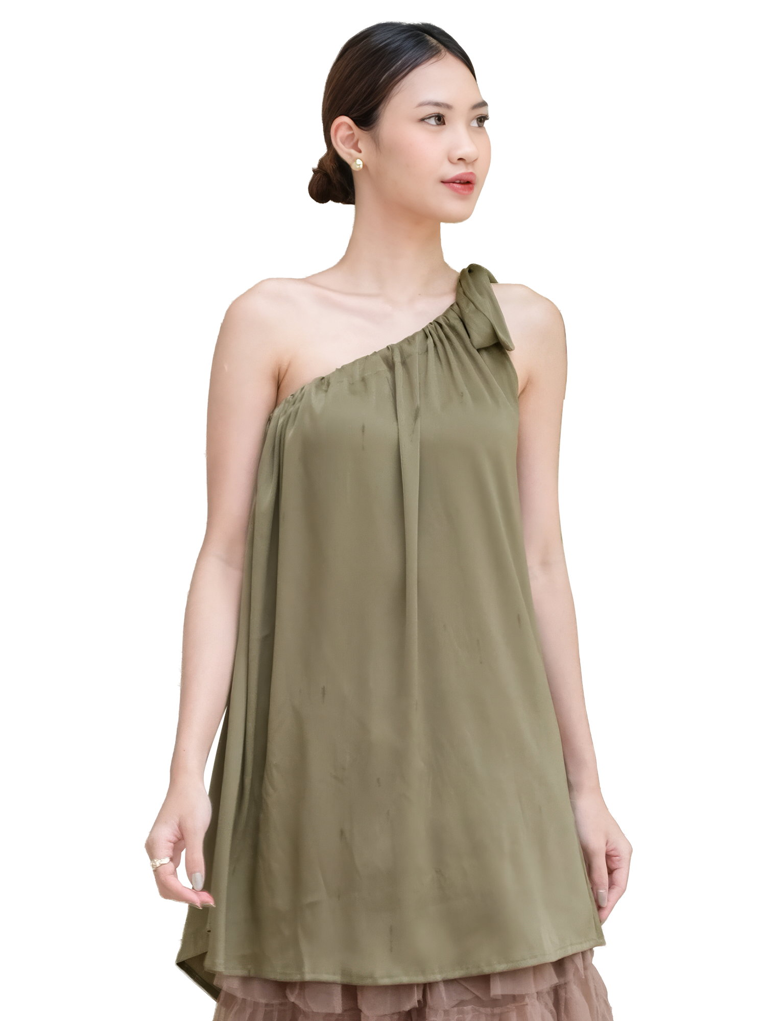 Fond of one shoulder top view 2