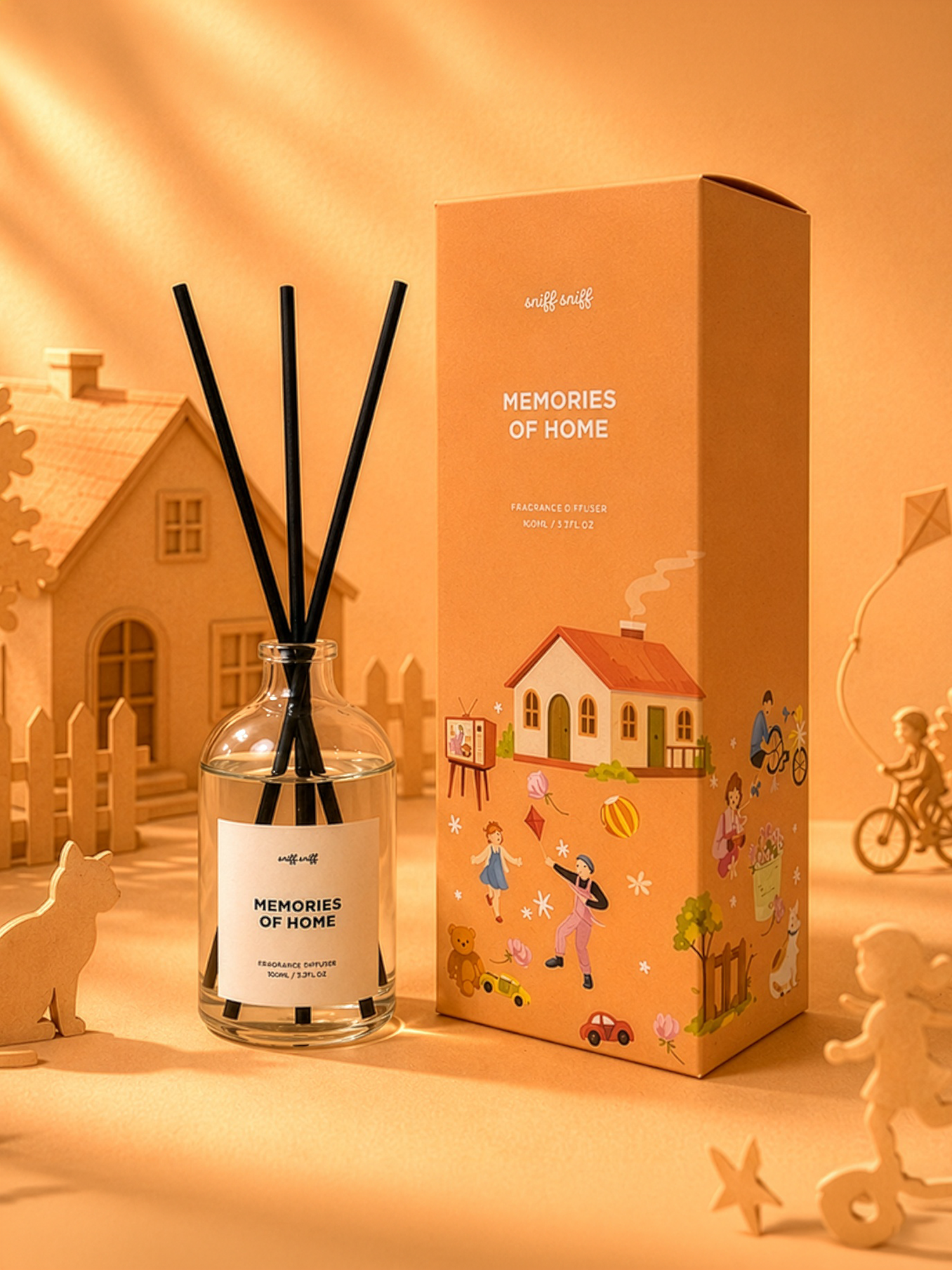 DUMMY - Reed diffuser 100ml- Pengharum kamar/ruangan view 4
