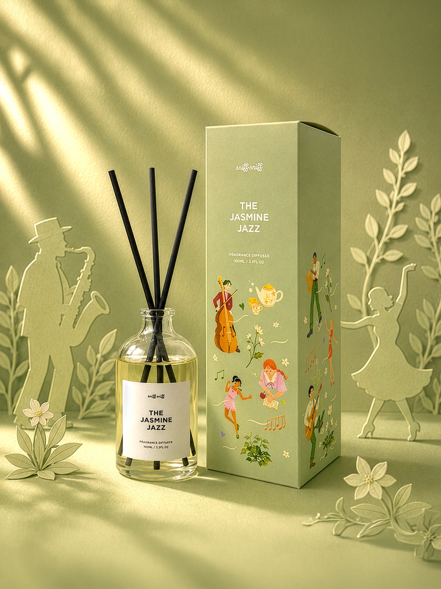 DUMMY - Reed diffuser 100ml- Pengharum kamar/ruangan view 6