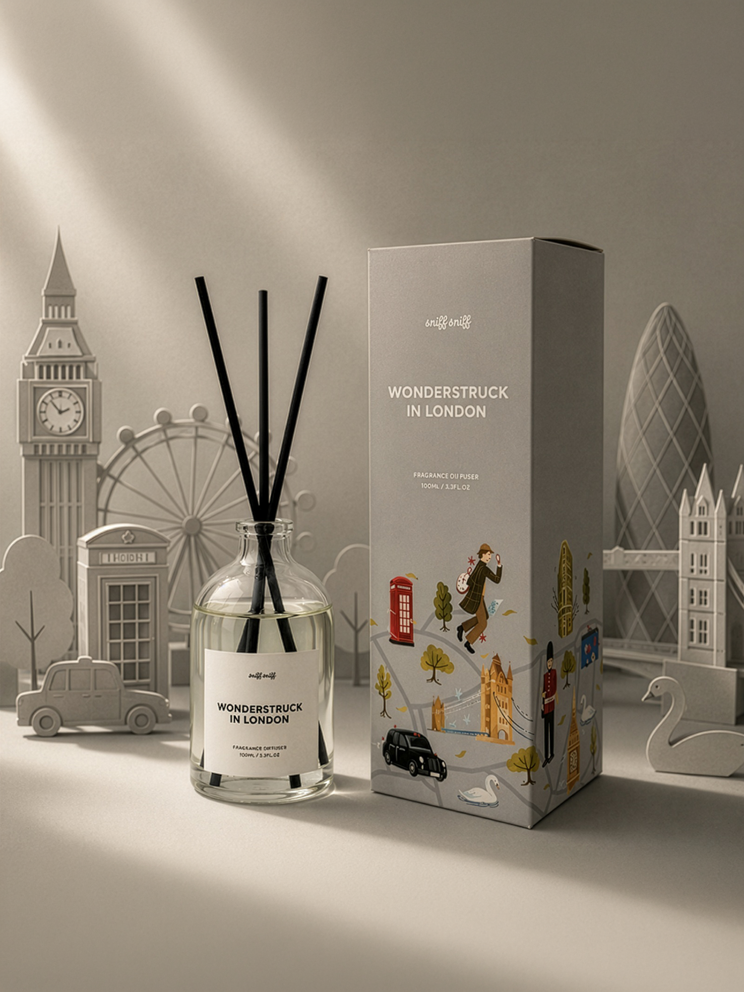 DUMMY - Reed diffuser 100ml- Pengharum kamar/ruangan