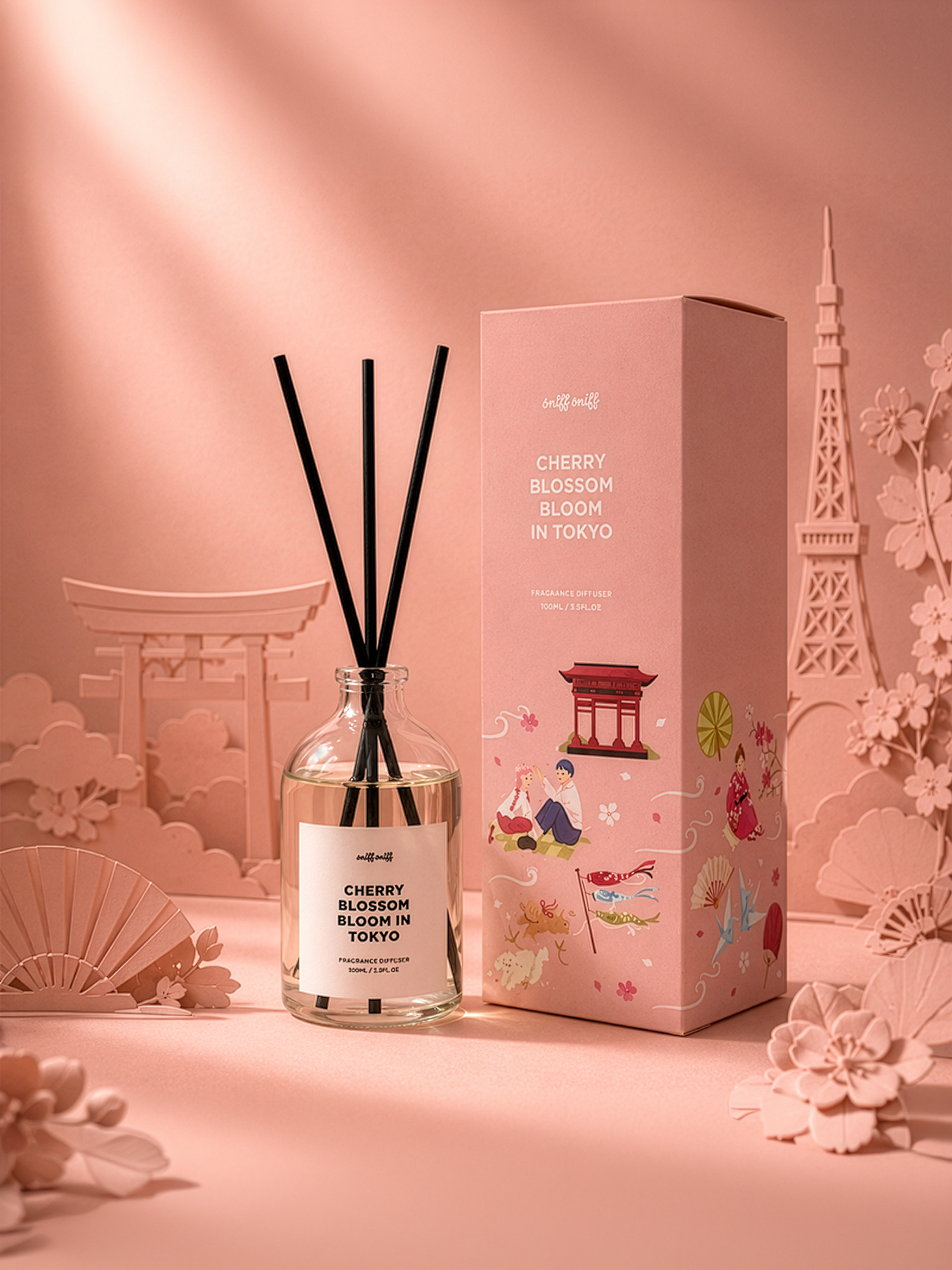 DUMMY - Reed diffuser 100ml- Pengharum kamar/ruangan view 2