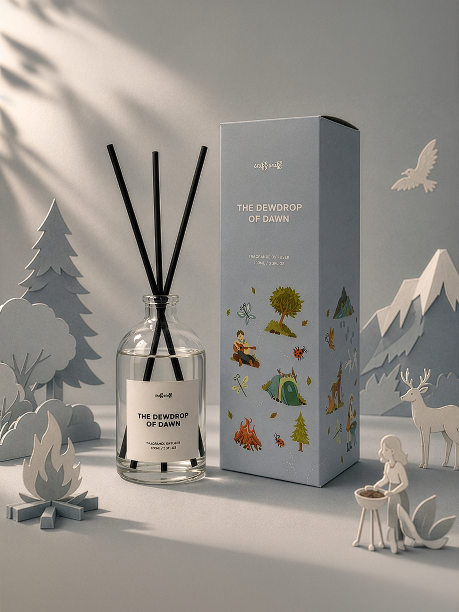 DUMMY - Reed diffuser 100ml- Pengharum kamar/ruangan view 5