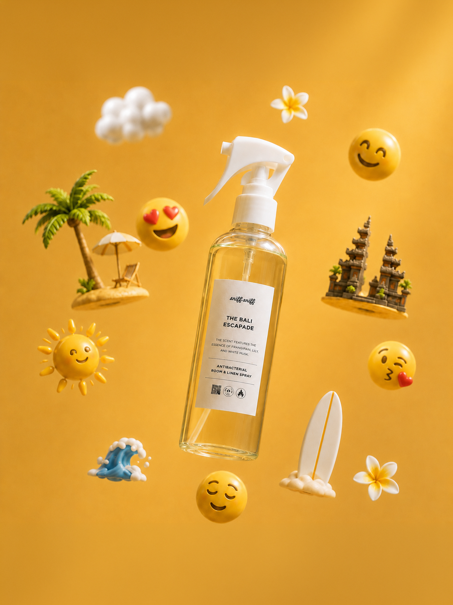 Antibacterial Room & Linen Spray - Pengharum Ruangan/ Pengharum Mobil