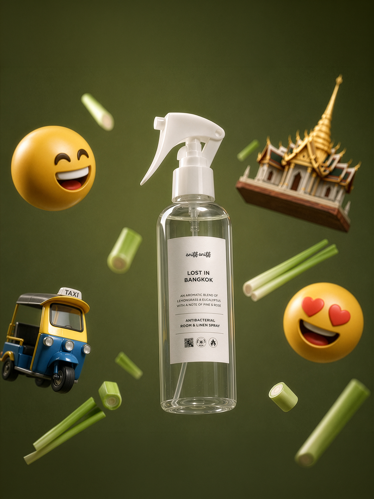 Antibacterial Room & Linen Spray - Pengharum Ruangan/ Pengharum Mobil  view 3