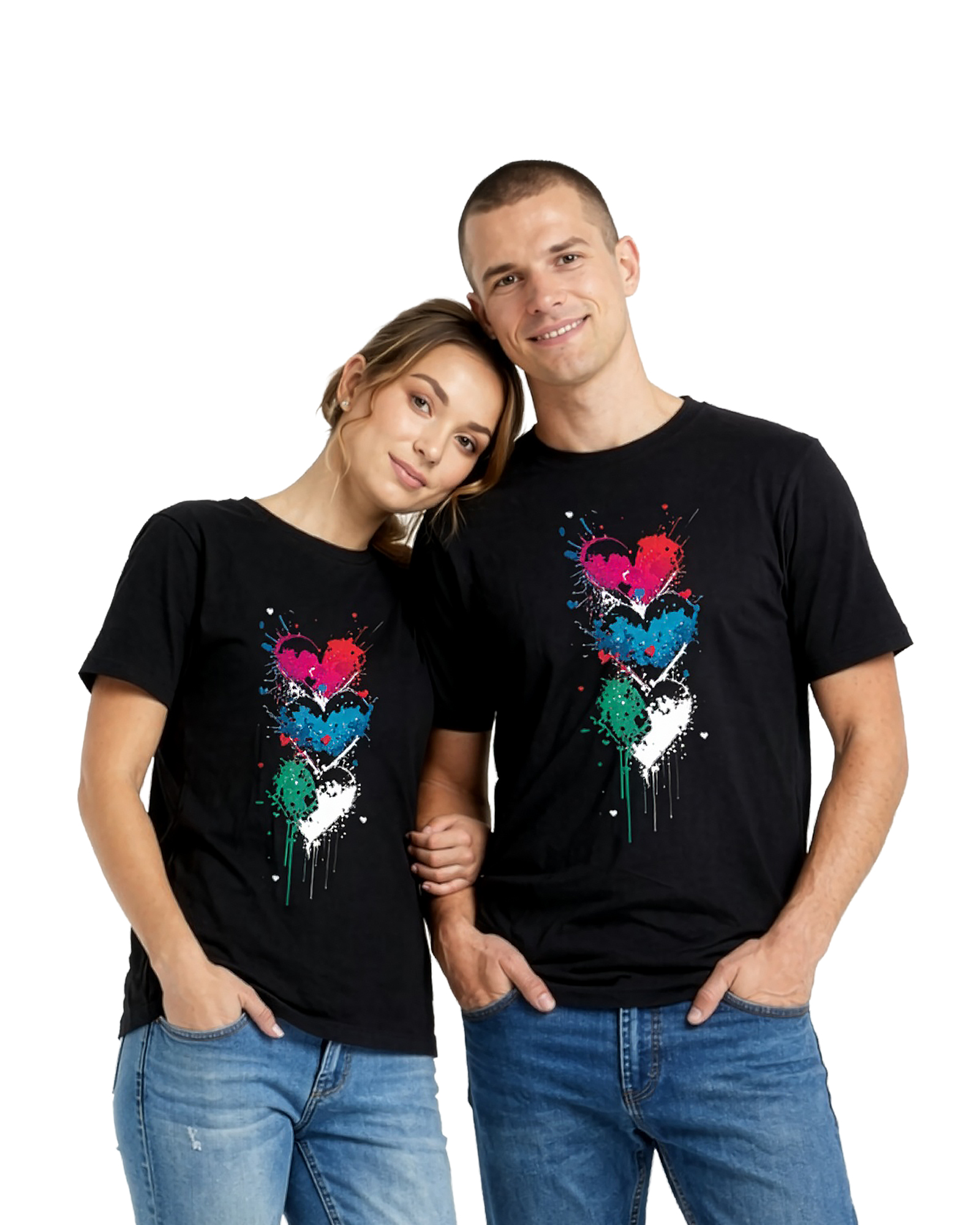 Monstreet Regular Fit Black Cotton Graphic Tshirt UTR152 view 3