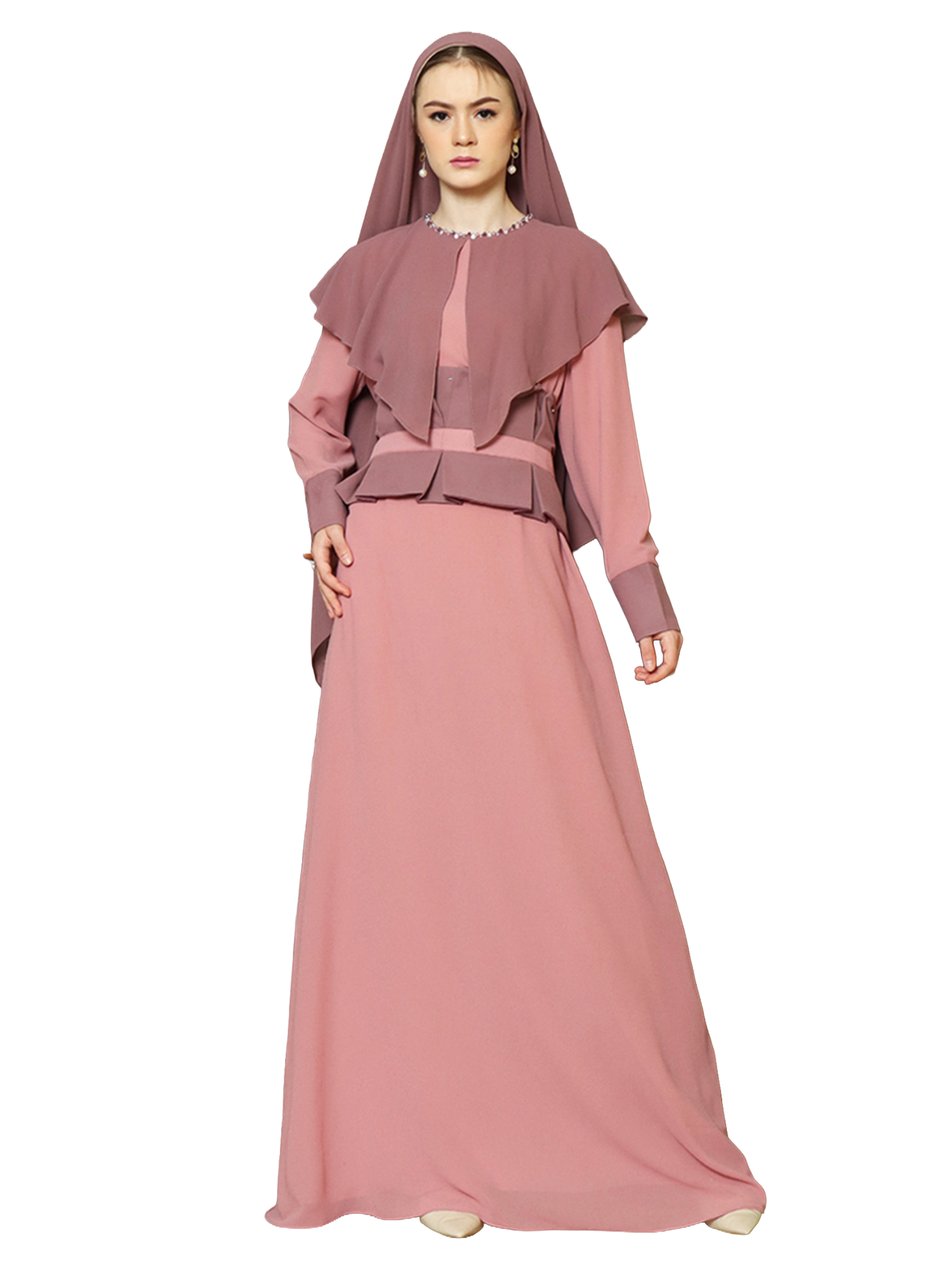 Amaya Purple Gamis  view 4