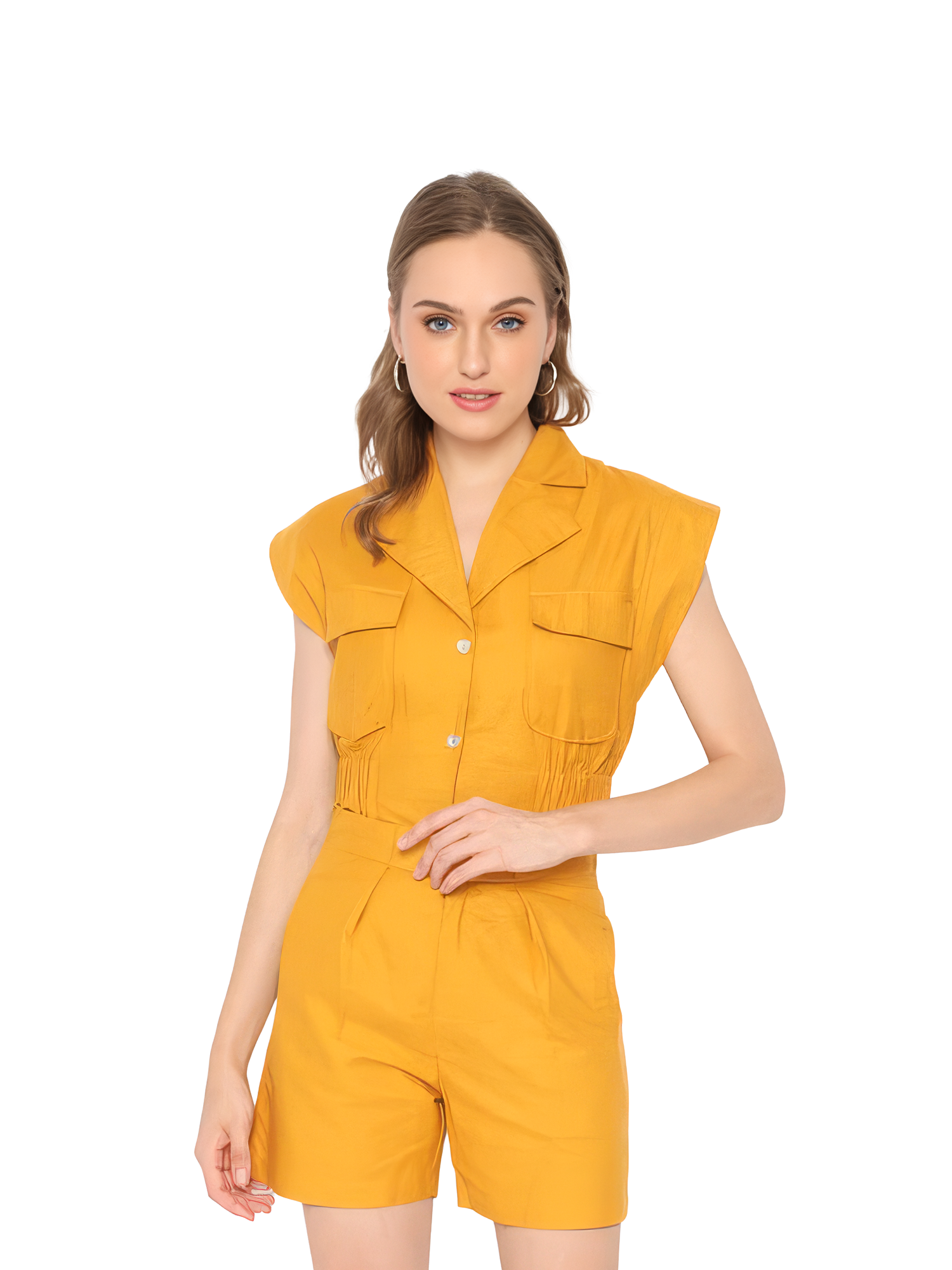 Brixton Camel Top  view 5