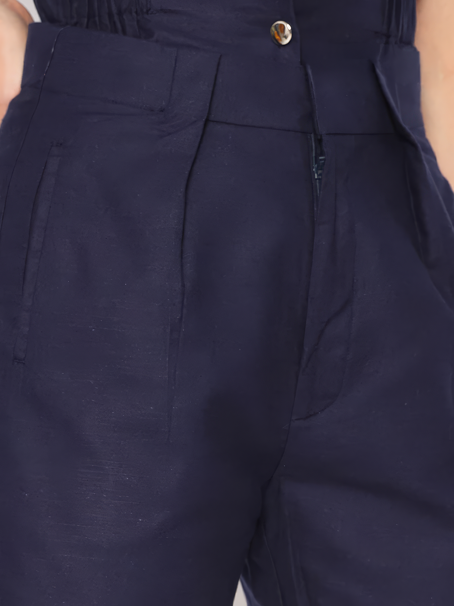 Brixton Navy Blouse view 4