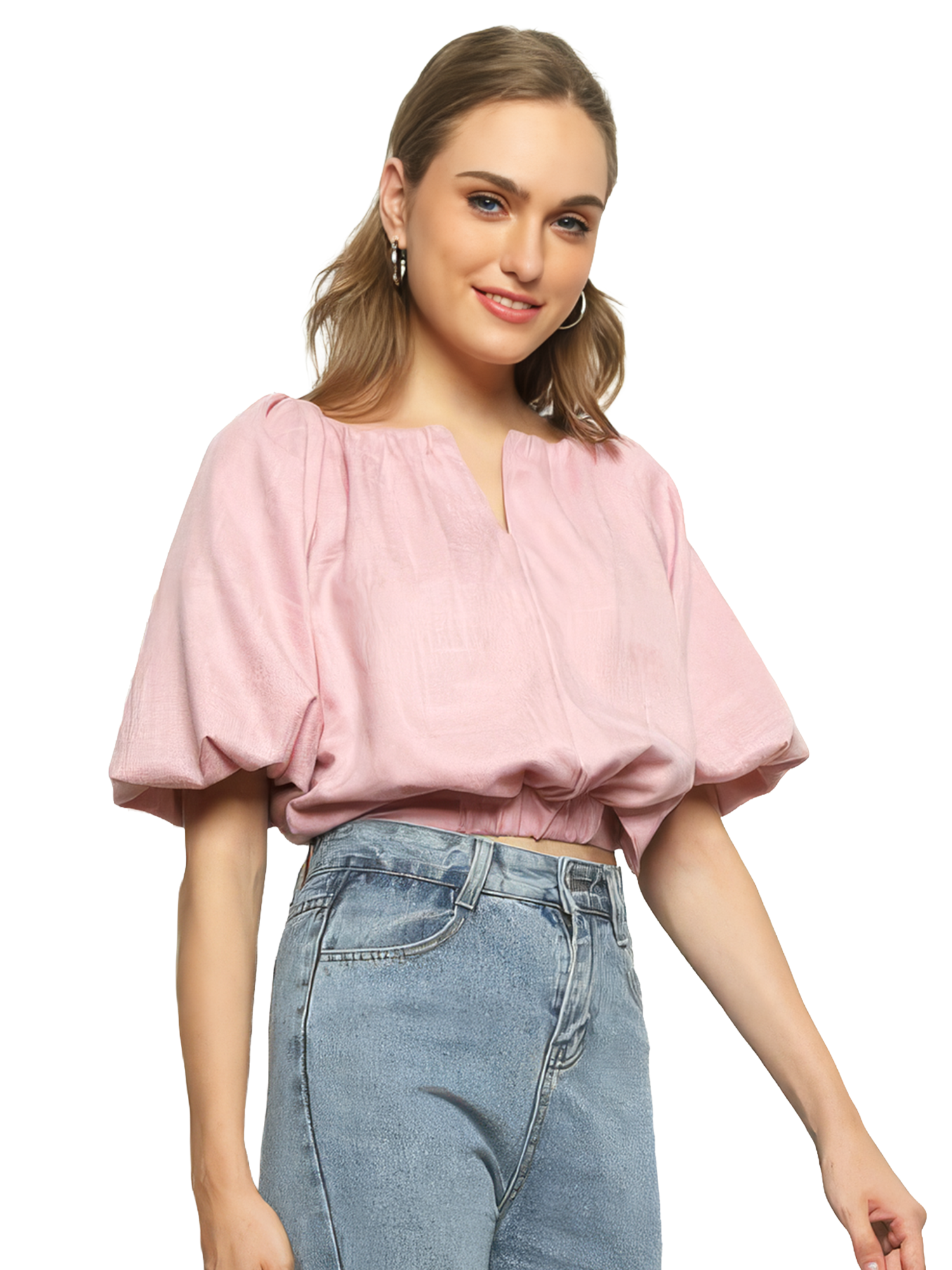 Cameron Baby Pink Top - S view 3