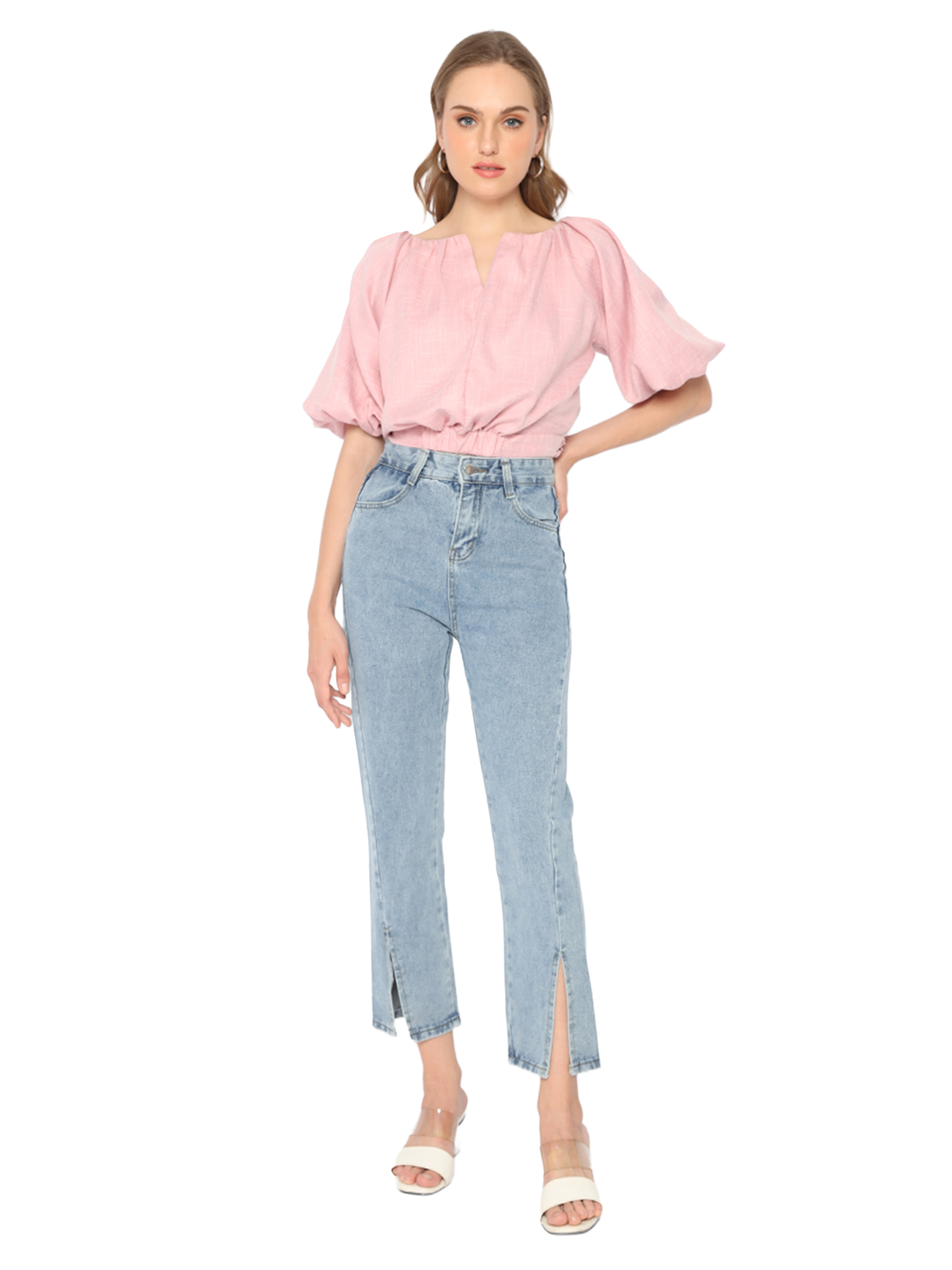 Cameron Baby Pink Top - S view 2
