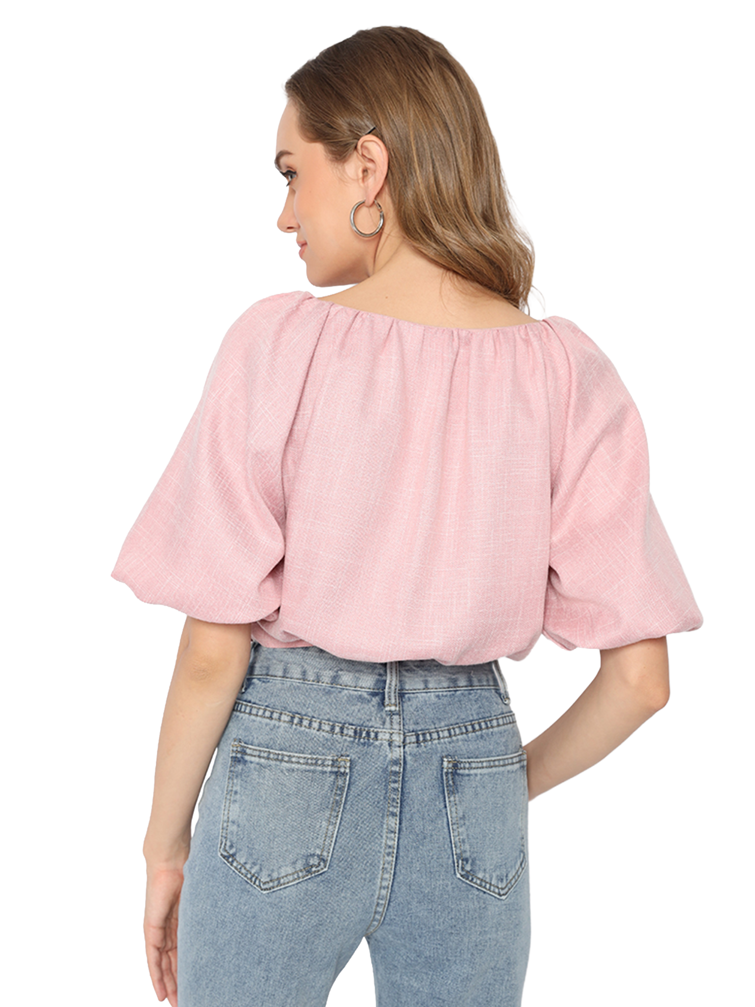 Cameron Baby Pink Top - S view 4