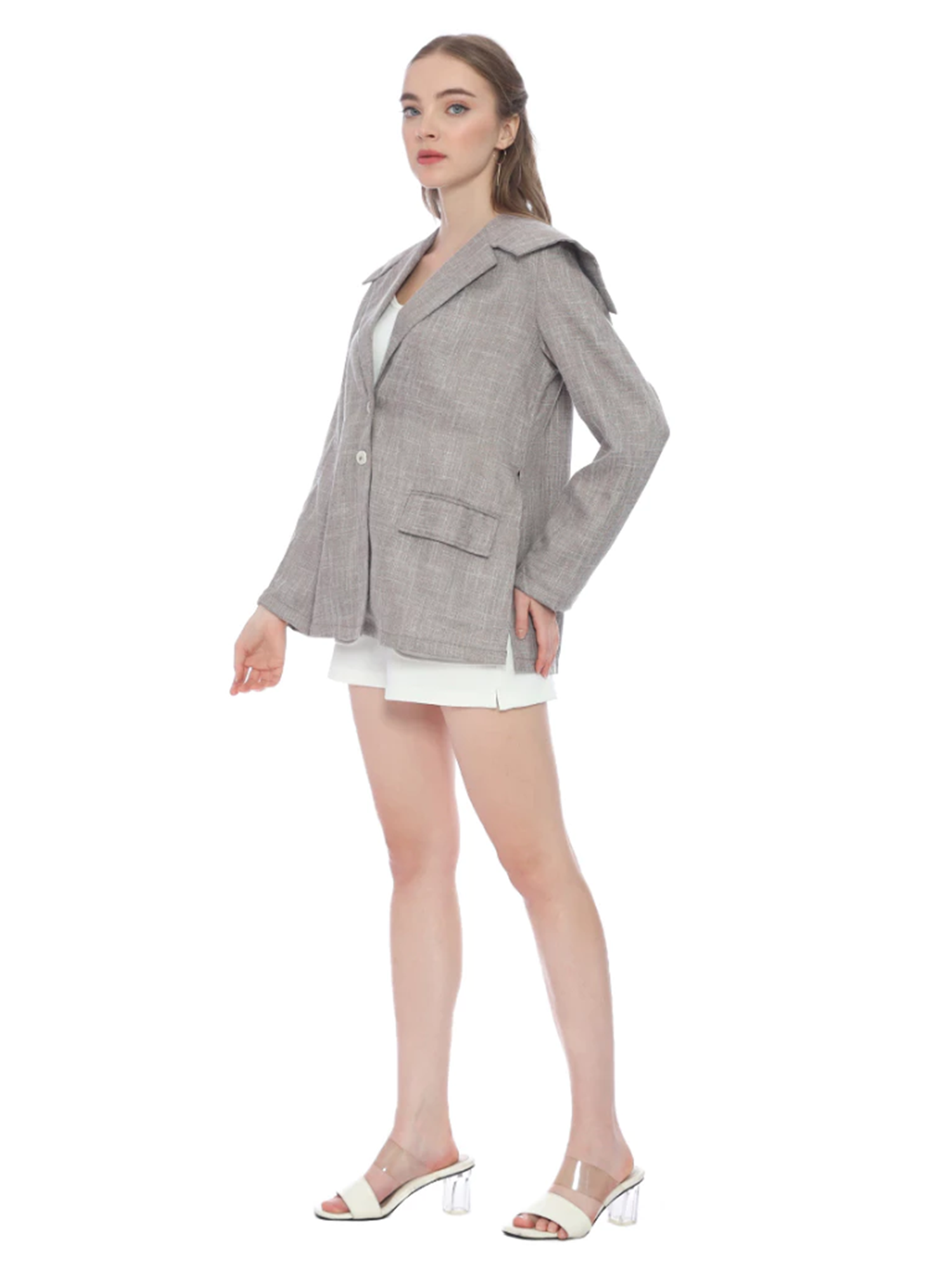 Dominique Grey Outer