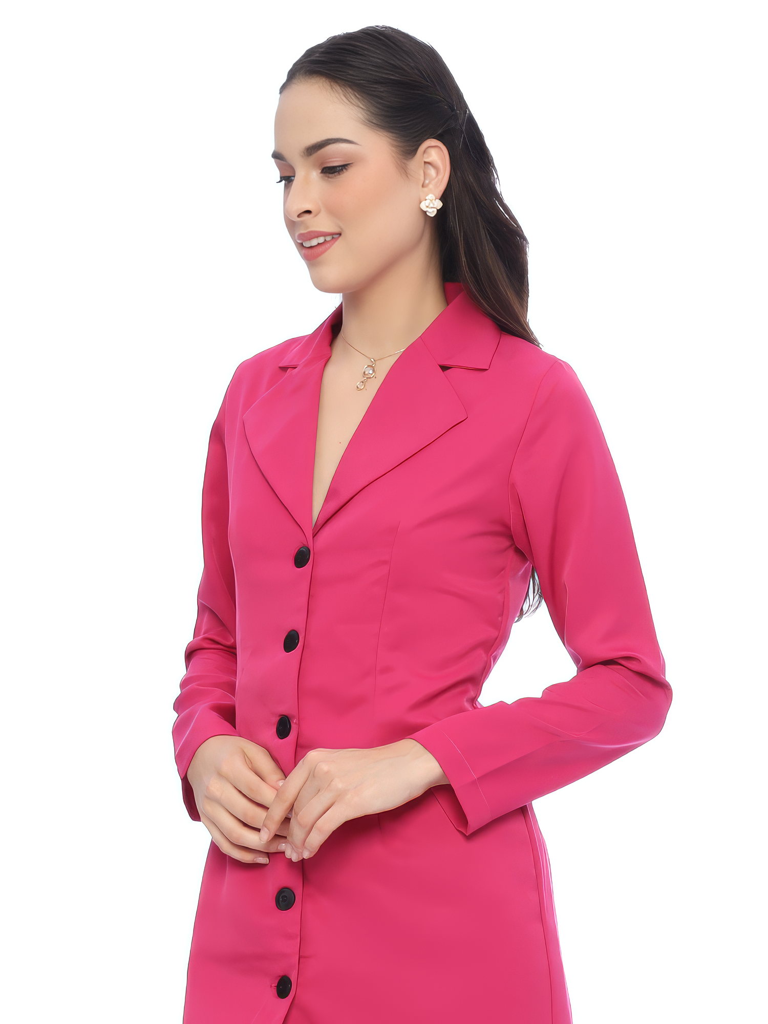 Ismaya Fuschia Blazer Dress view 5
