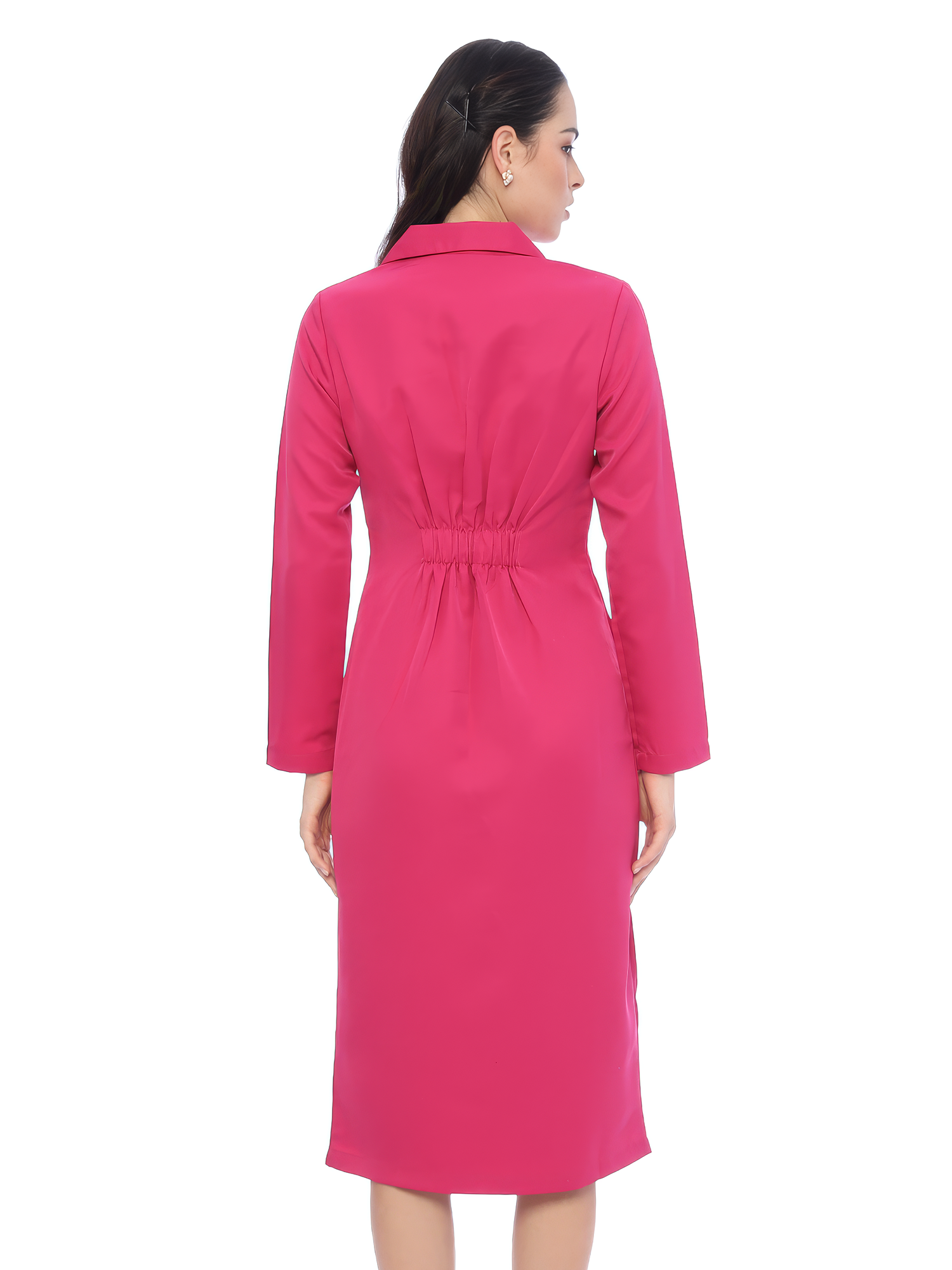 Ismaya Fuschia Blazer Dress view 2
