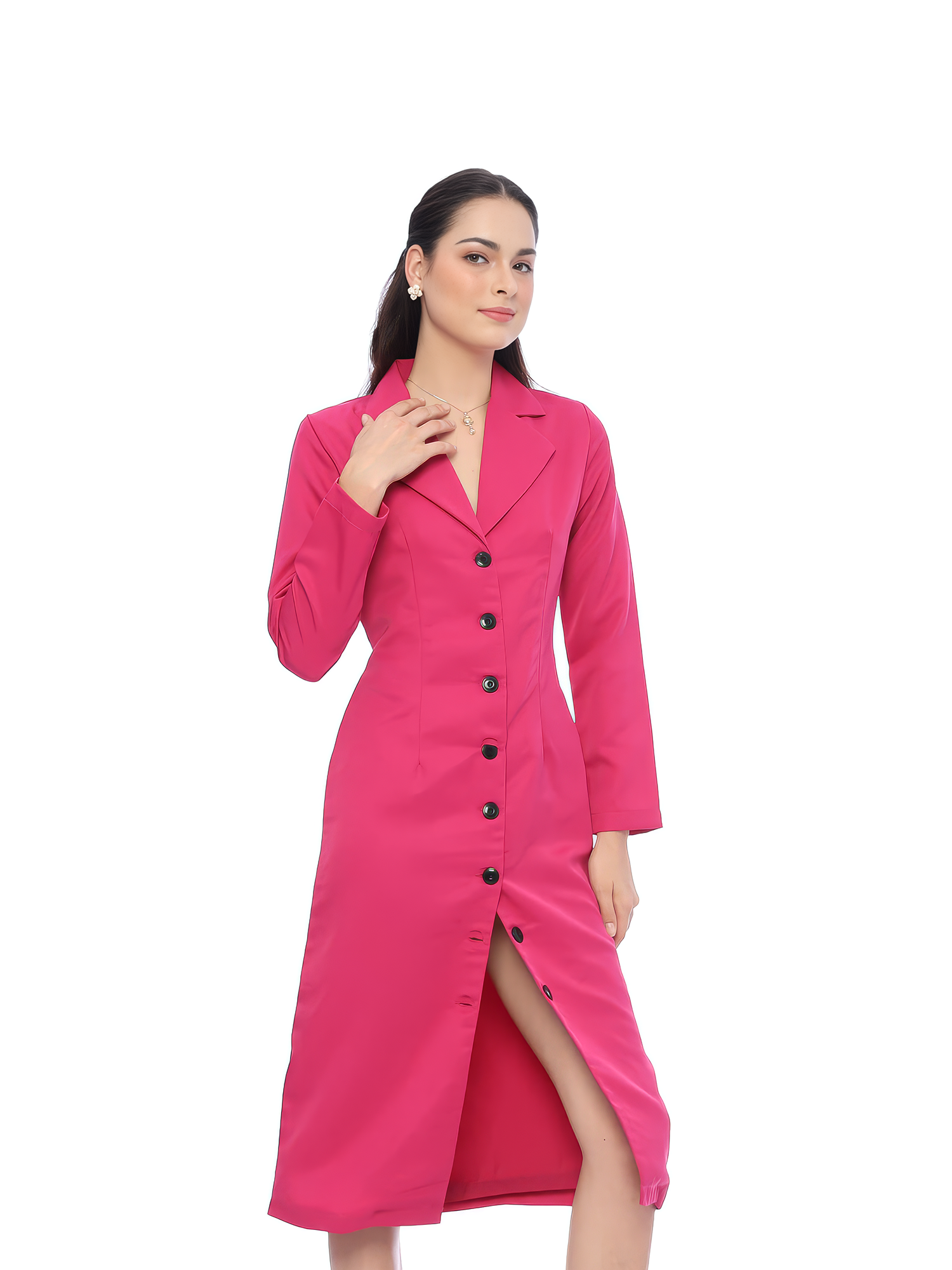 Ismaya Fuschia Blazer Dress view 6