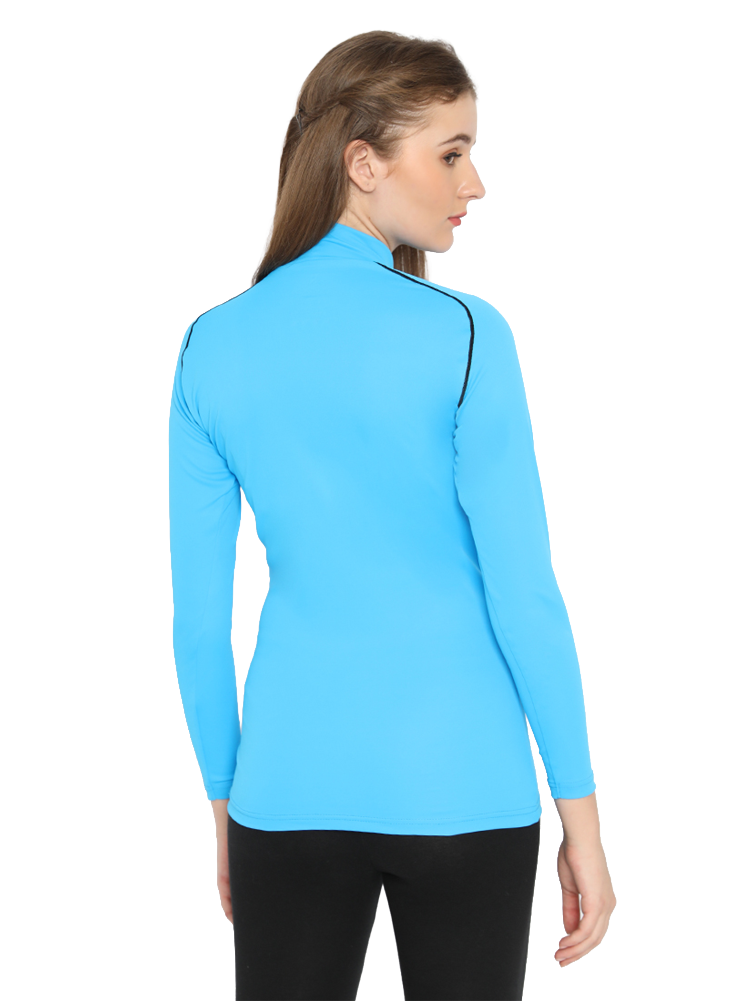 Long Sleeve Blue Top