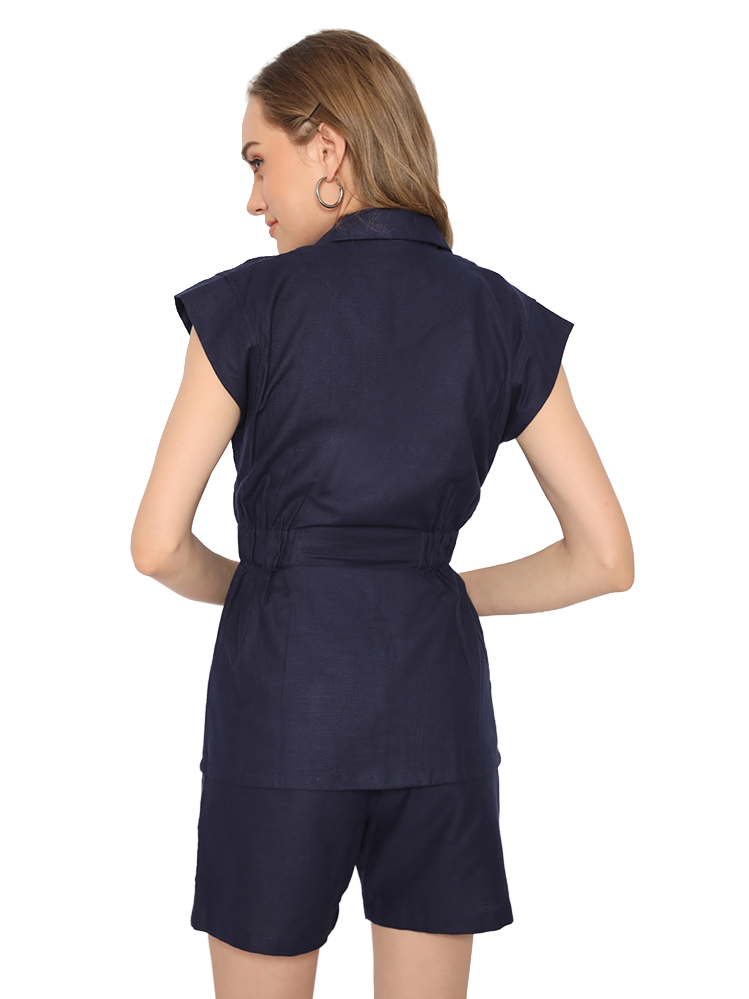 Luisa Navy Short Pants & Skort view 2