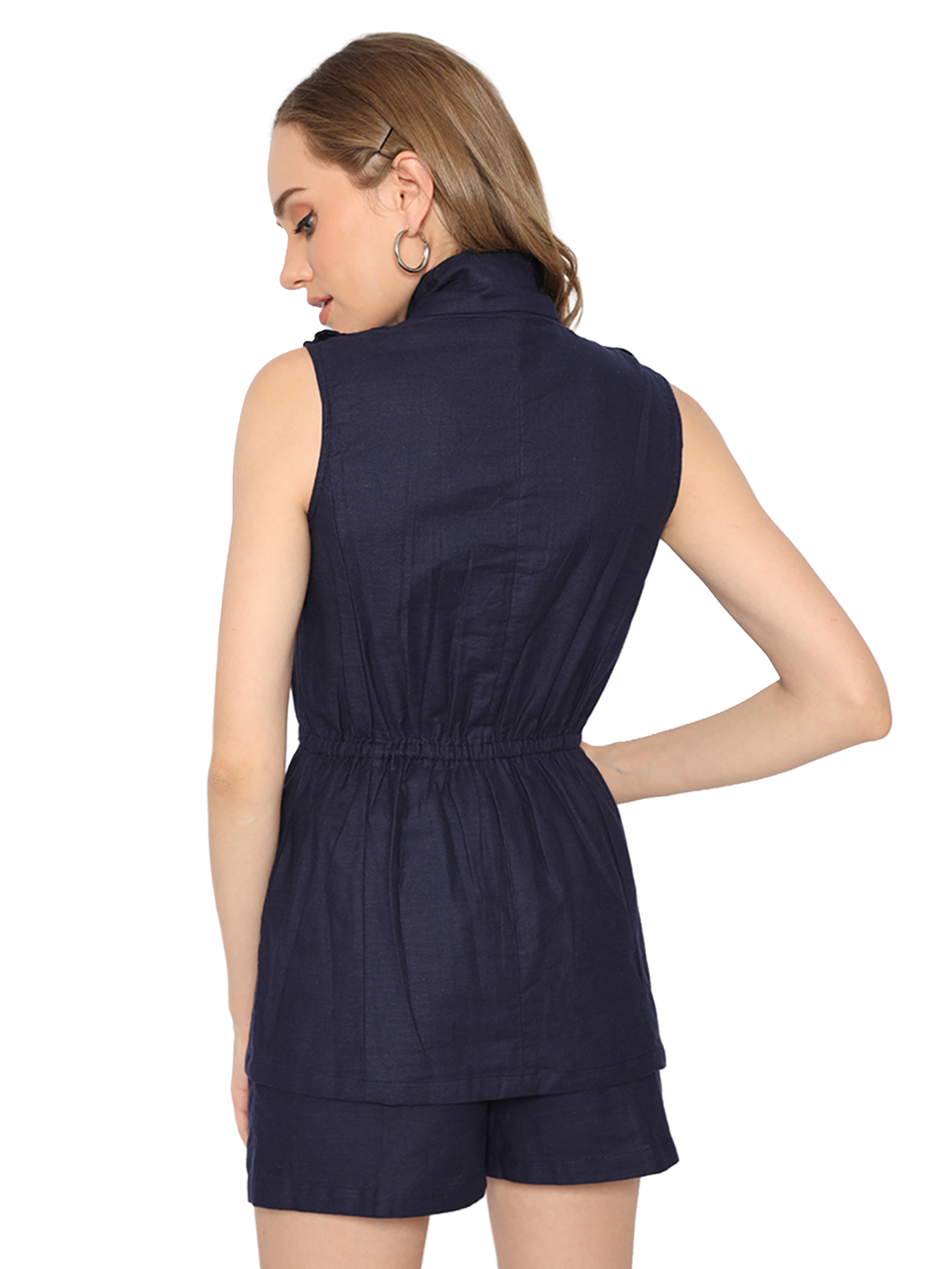 Nayyara Navy Top - S view 4