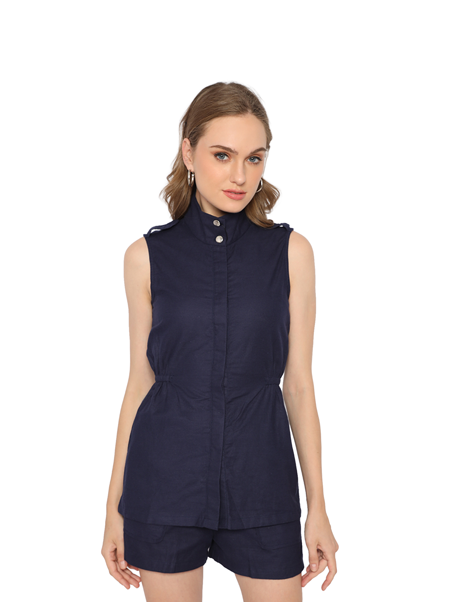 Nayyara Navy Top - S view 5