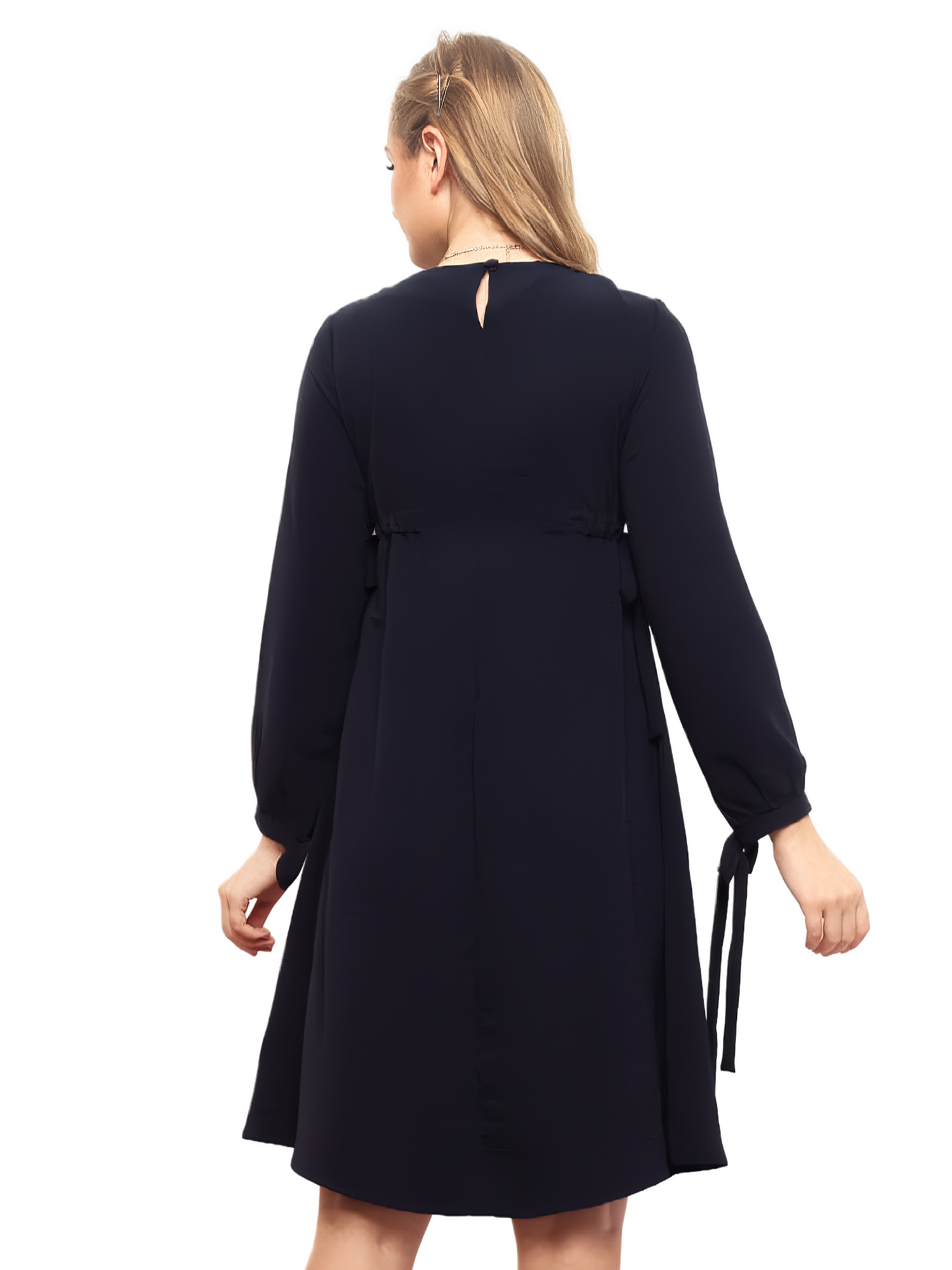 Cora Navy Mini Dress view 3